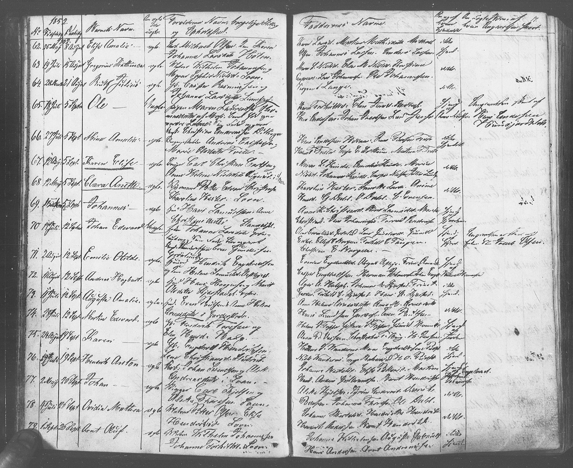 Vestby prestekontor Kirkebøker, AV/SAO-A-10893/F/Fa/L0007: Ministerialbok nr. I 7, 1850-1862, s. 17