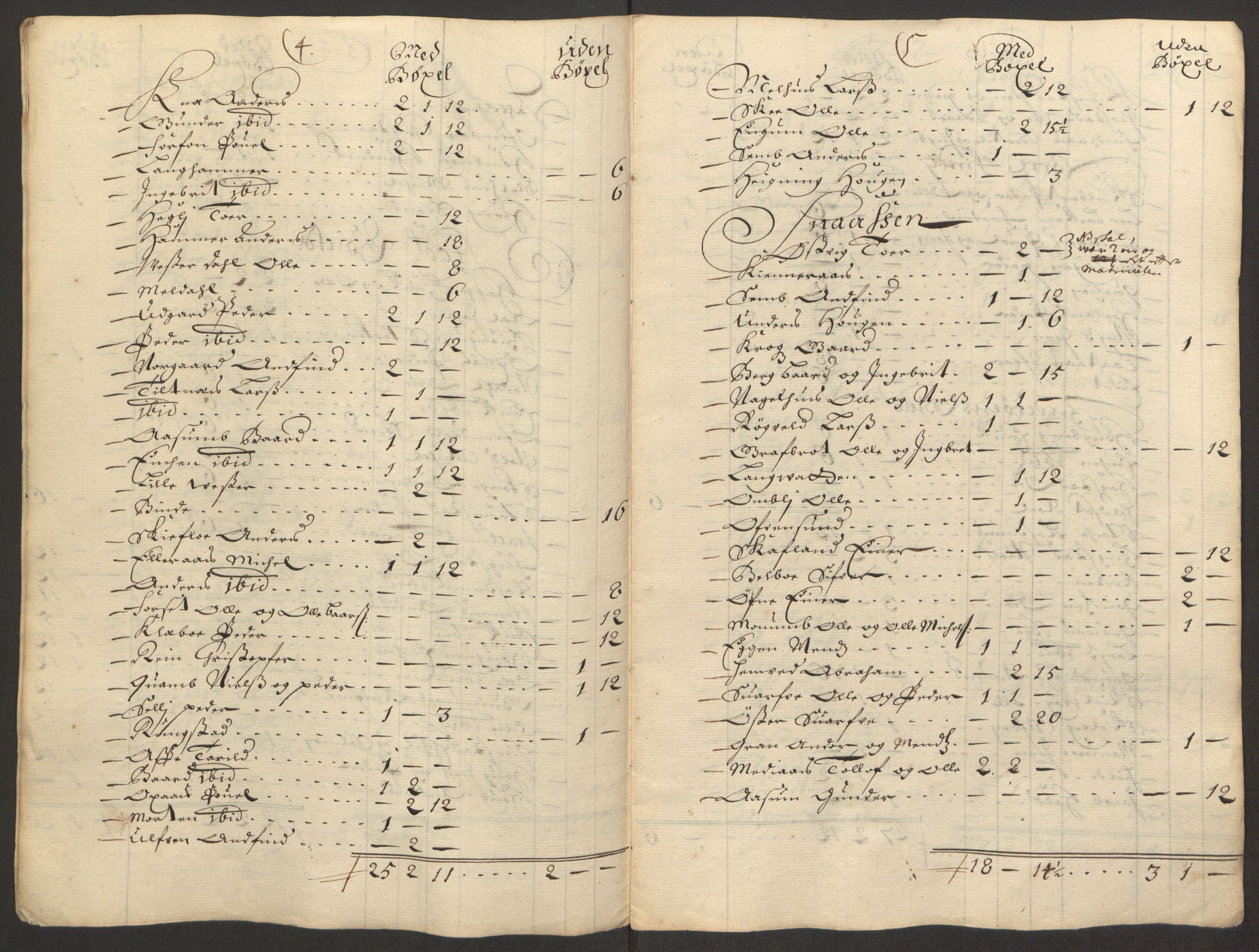 Rentekammeret inntil 1814, Reviderte regnskaper, Fogderegnskap, AV/RA-EA-4092/R63/L4308: Fogderegnskap Inderøy, 1692-1694, s. 578