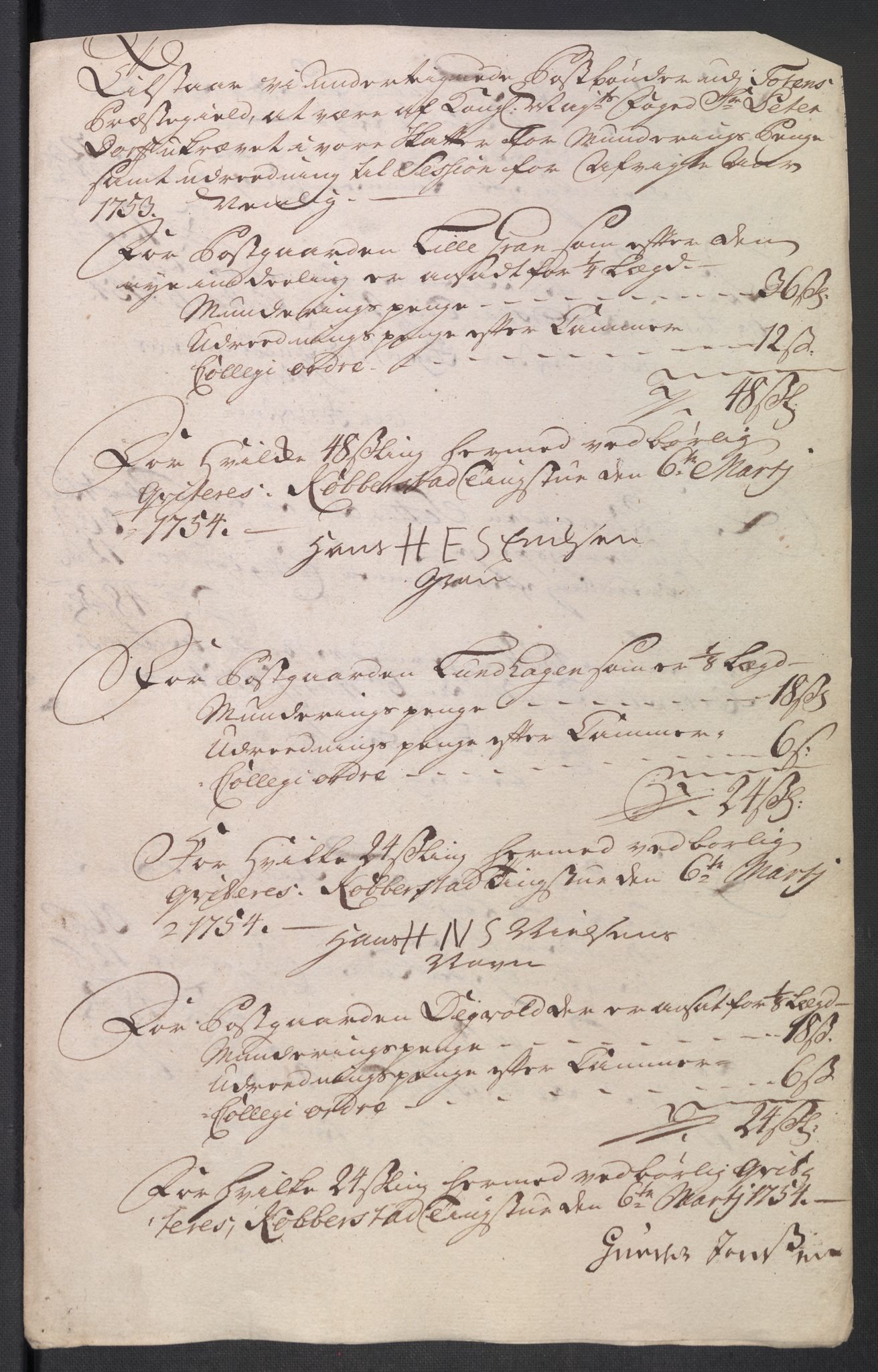 Rentekammeret inntil 1814, Reviderte regnskaper, Fogderegnskap, AV/RA-EA-4092/R18/L1349: Fogderegnskap Hadeland, Toten og Valdres, 1752-1753, s. 461