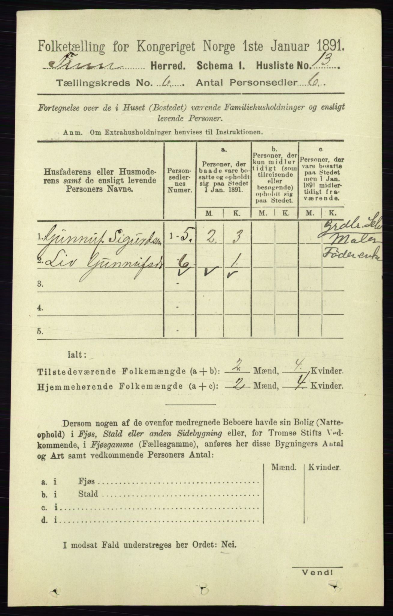 RA, Folketelling 1891 for 0826 Tinn herred, 1891, s. 1173