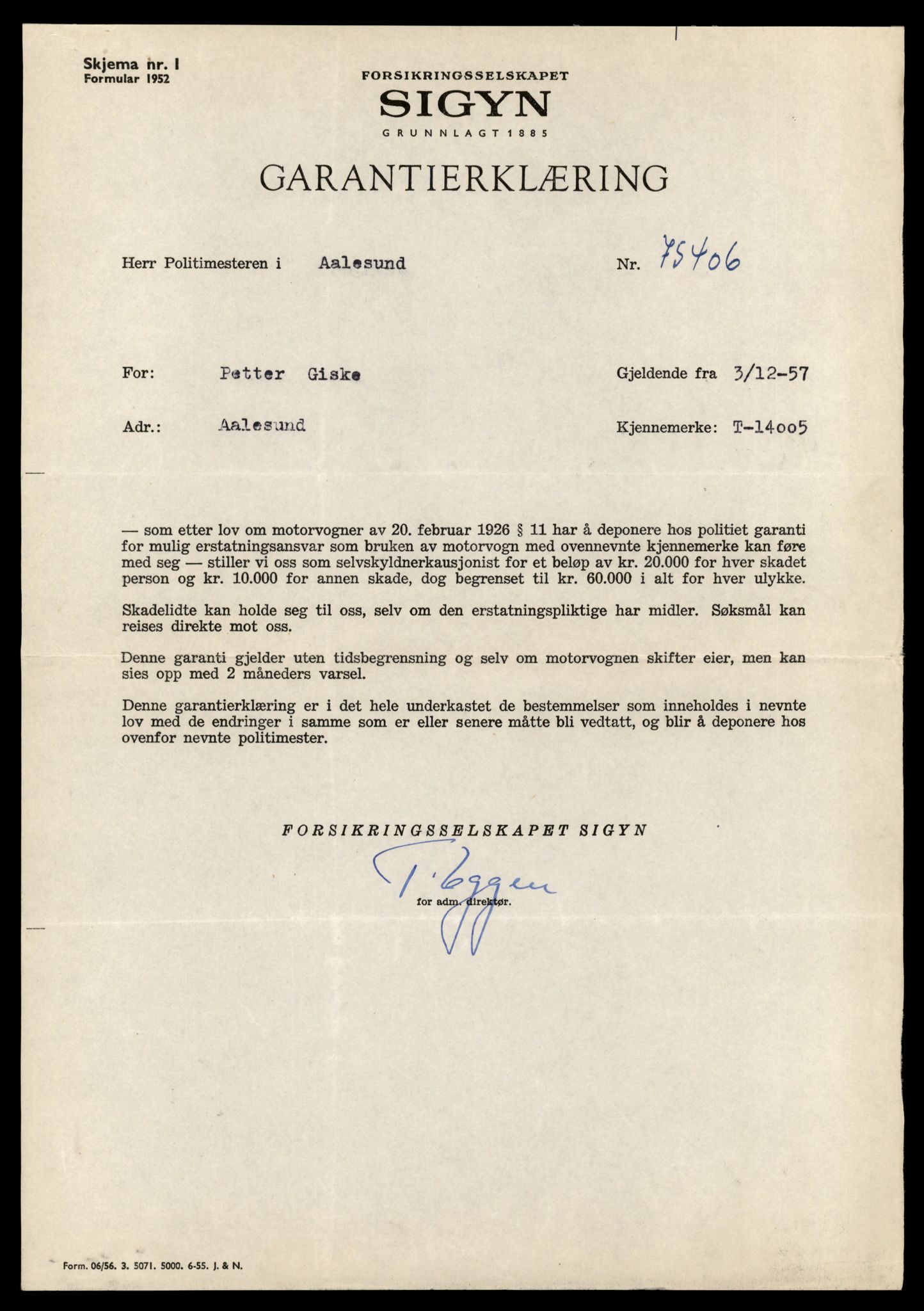 Møre og Romsdal vegkontor - Ålesund trafikkstasjon, AV/SAT-A-4099/F/Fe/L0042: Registreringskort for kjøretøy T 13906 - T 14079, 1927-1998, s. 1381