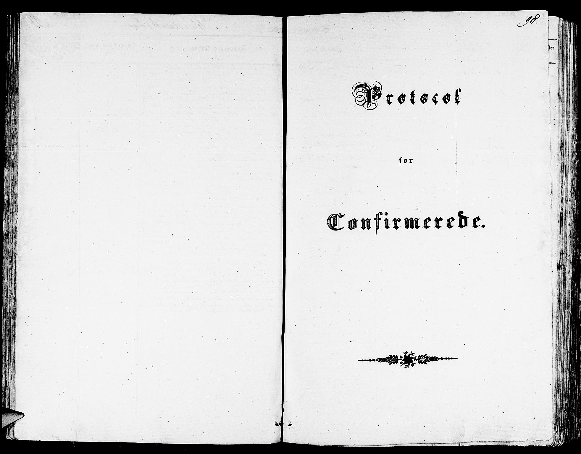 Gulen sokneprestembete, SAB/A-80201/H/Hab/Habb/L0001: Klokkerbok nr. B 1, 1854-1866, s. 98