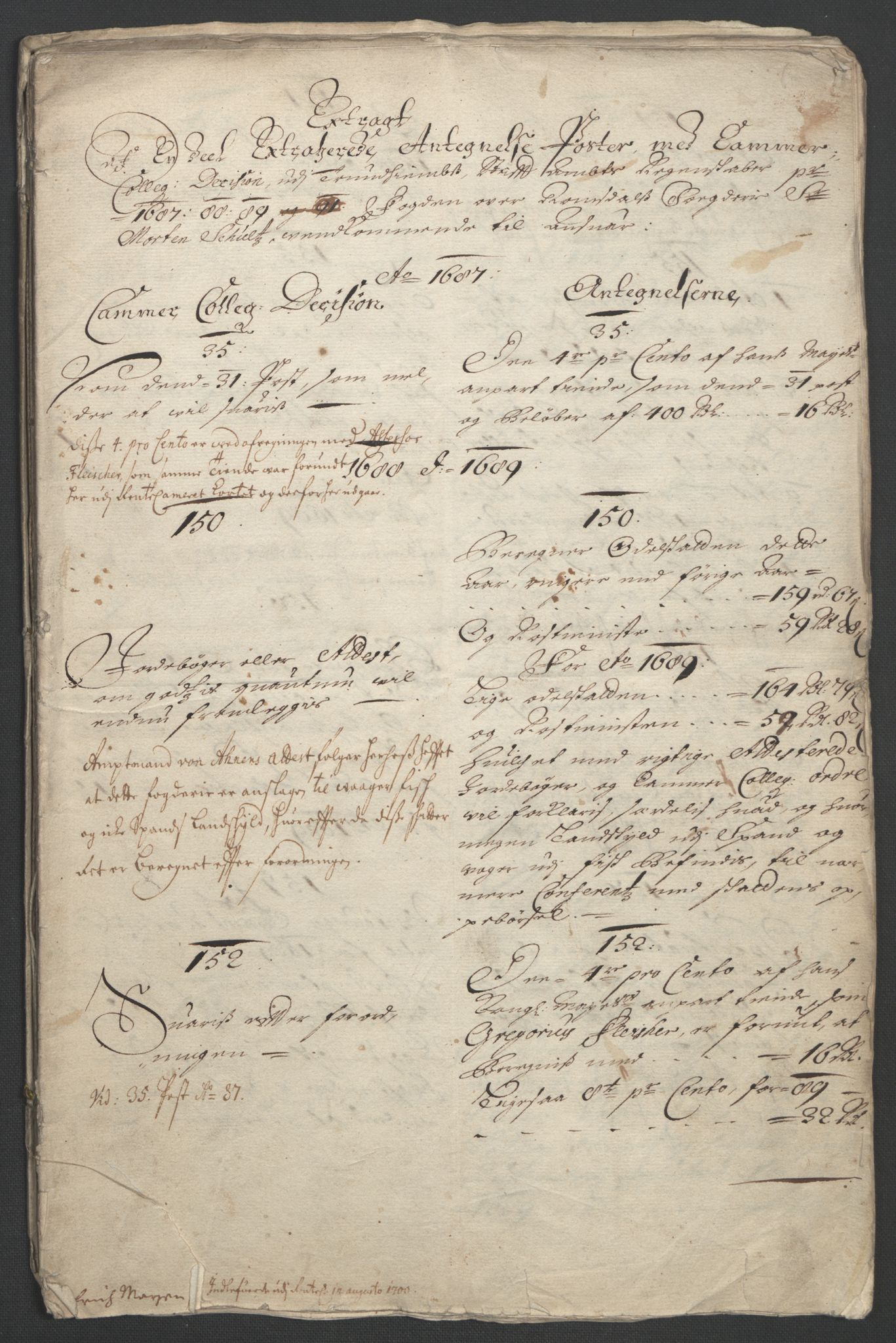 Rentekammeret inntil 1814, Reviderte regnskaper, Fogderegnskap, AV/RA-EA-4092/R55/L3650: Fogderegnskap Romsdal, 1692, s. 221