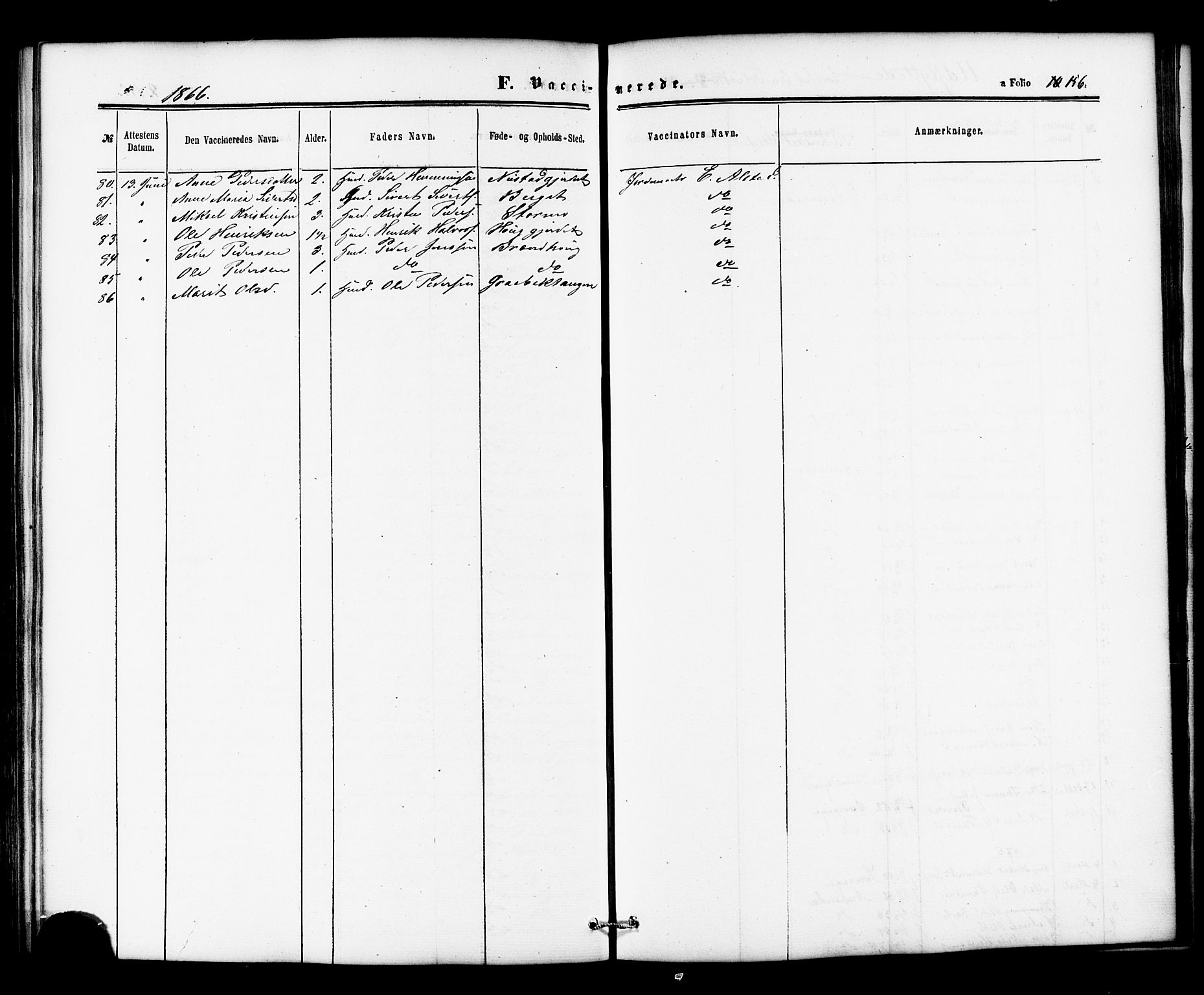 Ministerialprotokoller, klokkerbøker og fødselsregistre - Nord-Trøndelag, AV/SAT-A-1458/706/L0041: Ministerialbok nr. 706A02, 1862-1877, s. 156