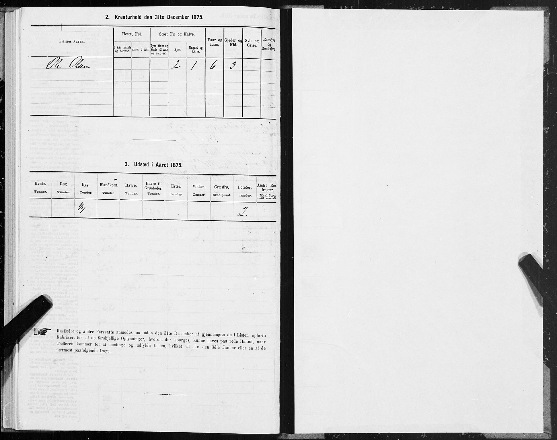 SAT, Folketelling 1875 for 1828P Nesna prestegjeld, 1875