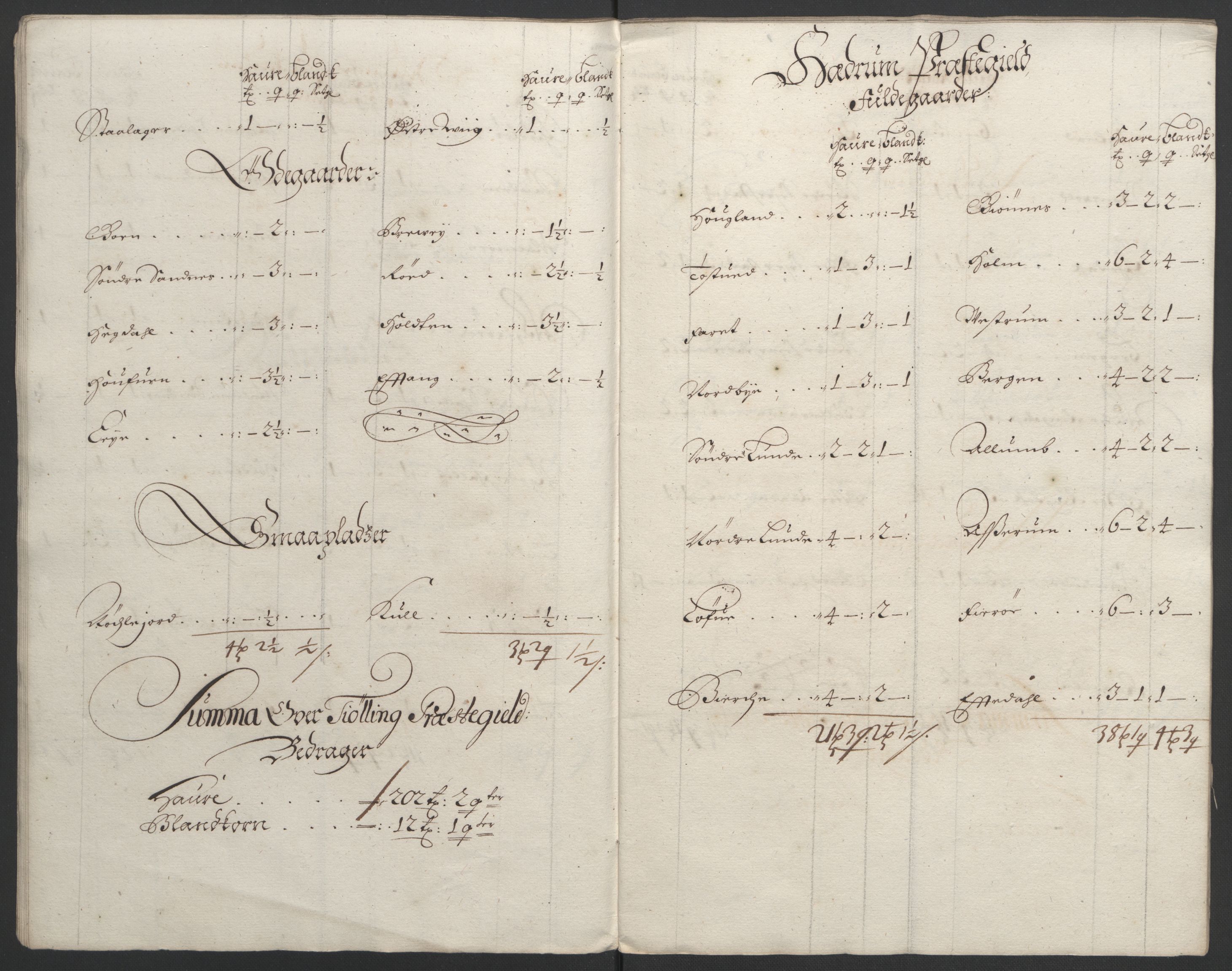 Rentekammeret inntil 1814, Reviderte regnskaper, Fogderegnskap, AV/RA-EA-4092/R33/L1973: Fogderegnskap Larvik grevskap, 1692, s. 178