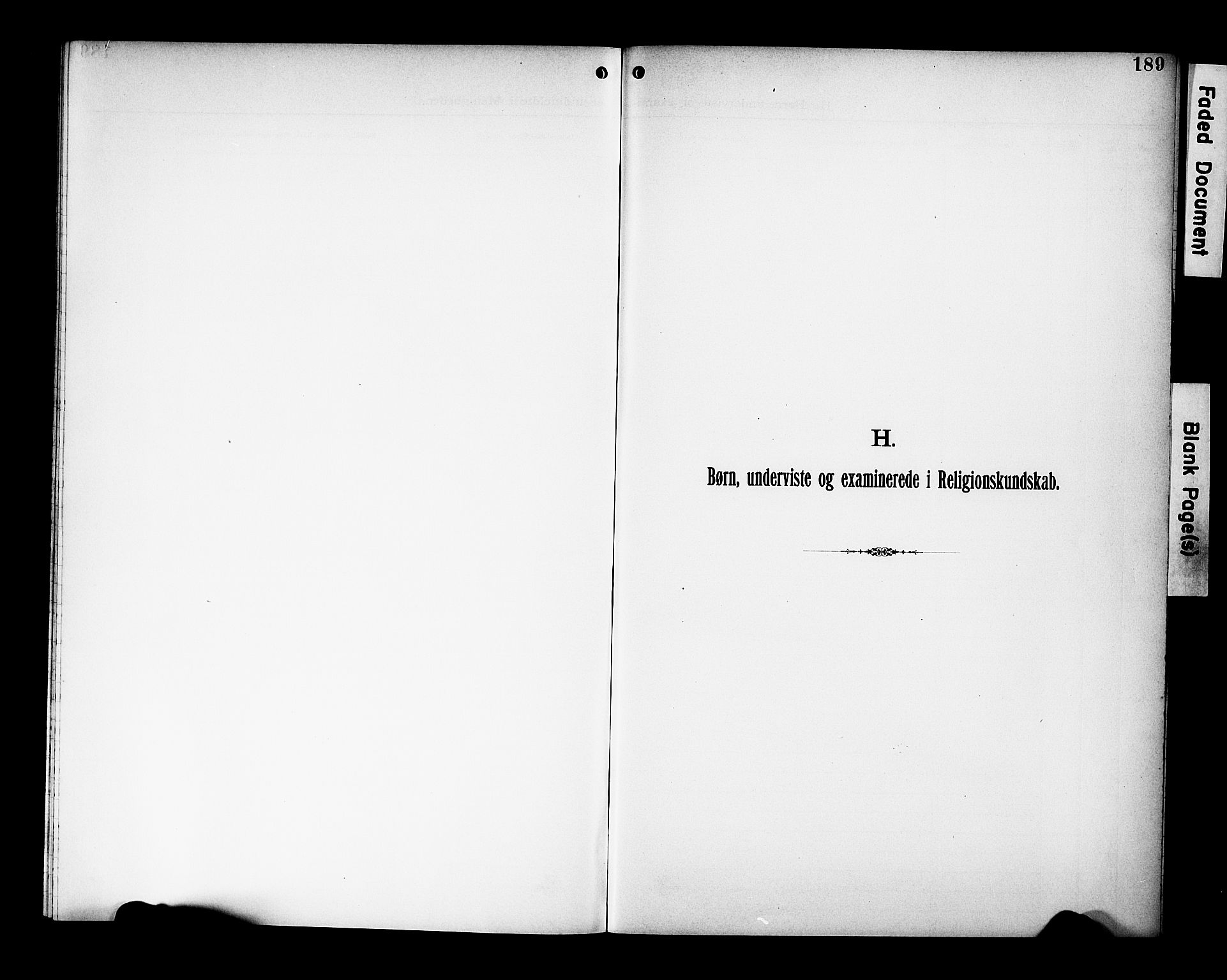 Den katolsk-apostoliske menighet, Kristiansand, SAK/1292-0010/F/Fa/L0002: Dissenterprotokoll nr. 2, 1896-1925, s. 189