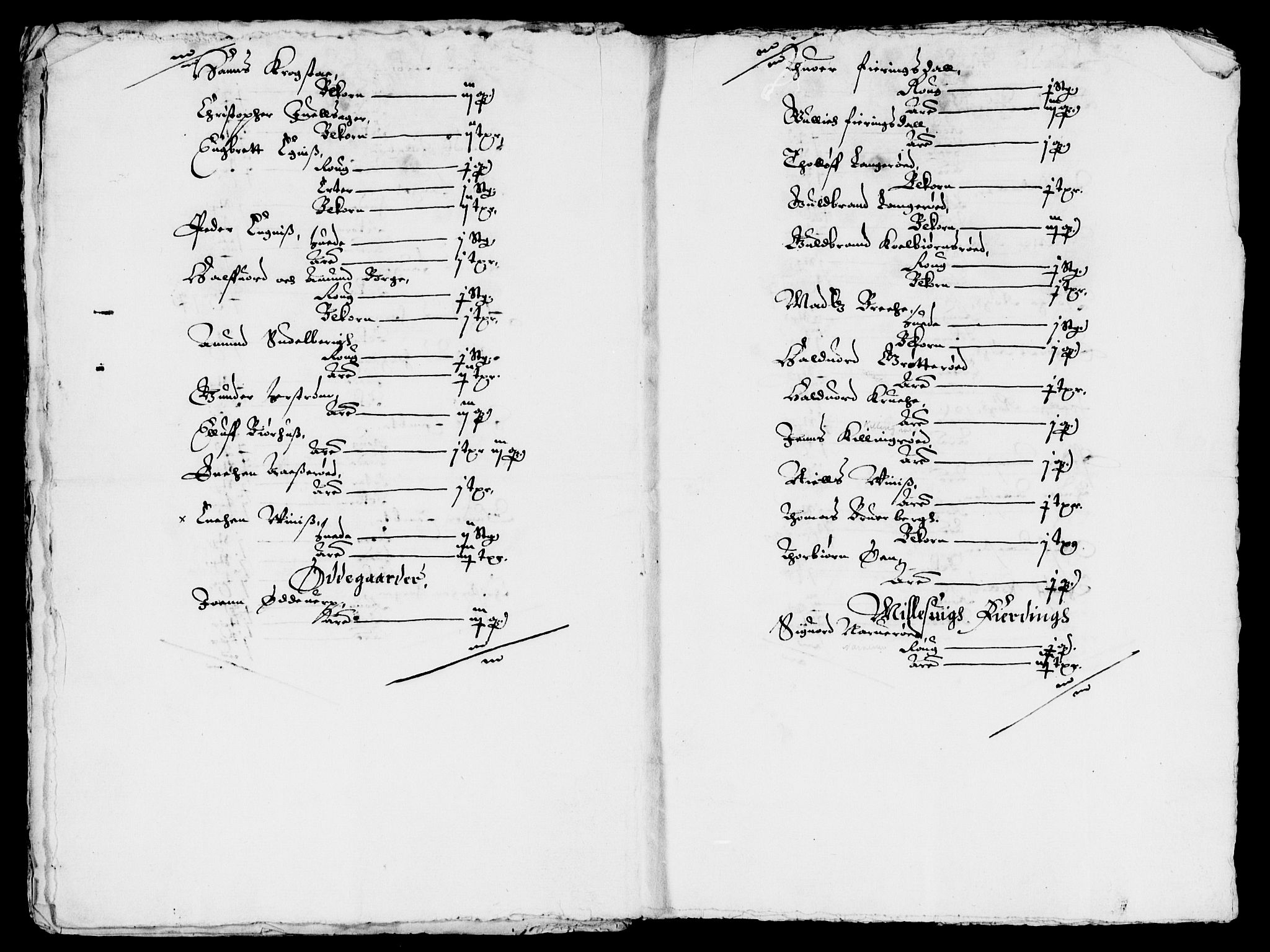 Rentekammeret inntil 1814, Reviderte regnskaper, Lensregnskaper, AV/RA-EA-5023/R/Rb/Rbm/L0007: Eiker len, 1640-1643