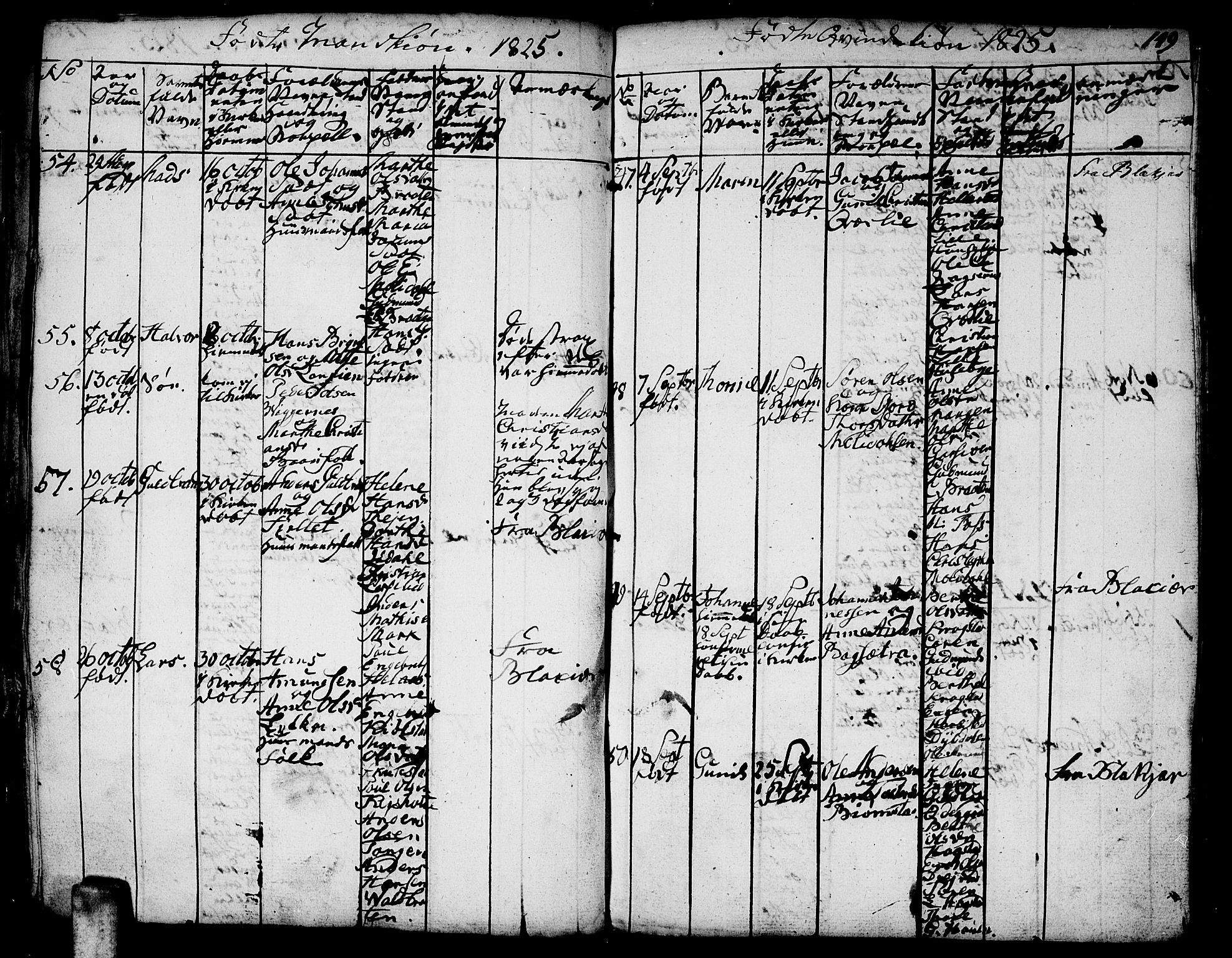 Aurskog prestekontor Kirkebøker, AV/SAO-A-10304a/F/Fa/L0005: Ministerialbok nr. I 5, 1814-1829, s. 149