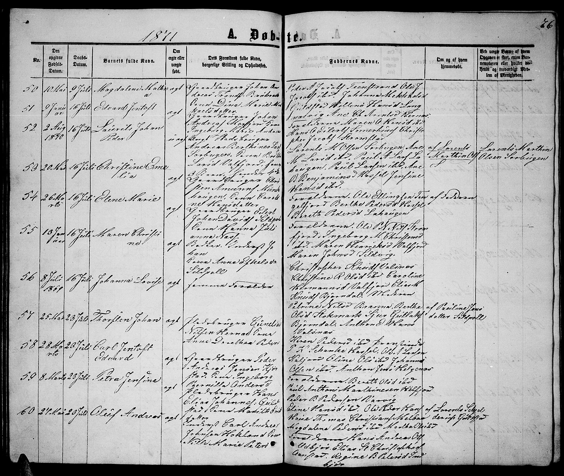 Ministerialprotokoller, klokkerbøker og fødselsregistre - Nordland, AV/SAT-A-1459/888/L1266: Klokkerbok nr. 888C04, 1864-1877, s. 76