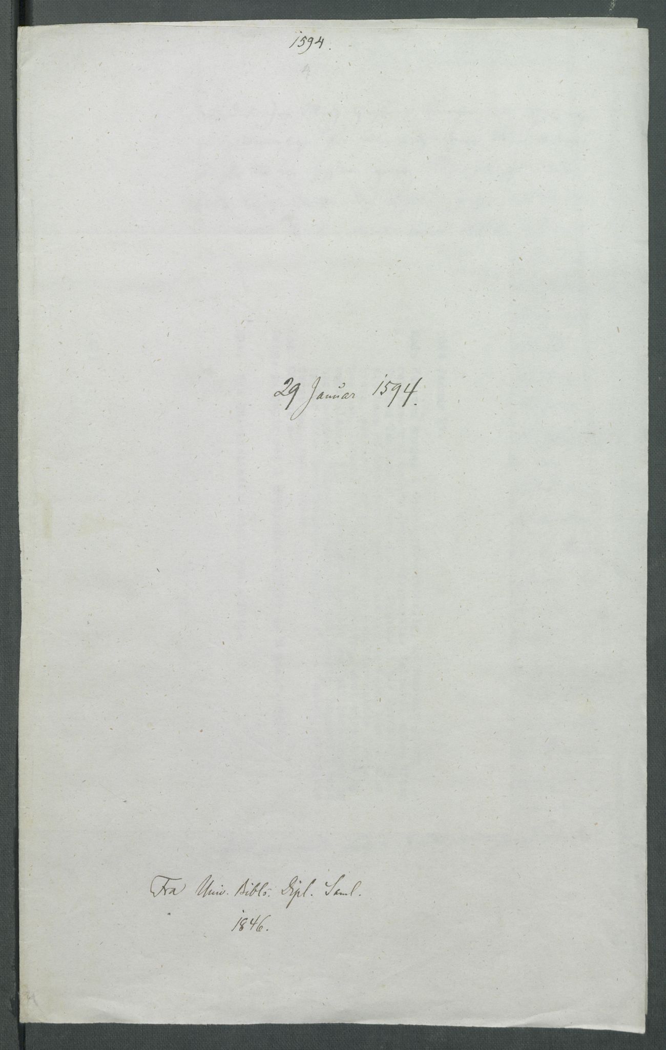 Riksarkivets diplomsamling, AV/RA-EA-5965/F02/L0098: Dokumenter, 1594, s. 12