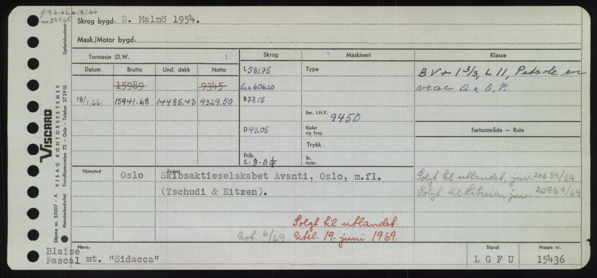 Sjøfartsdirektoratet med forløpere, Skipsmålingen, AV/RA-S-1627/H/Hd/L0033: Fartøy, Sevi-Sjø, s. 39