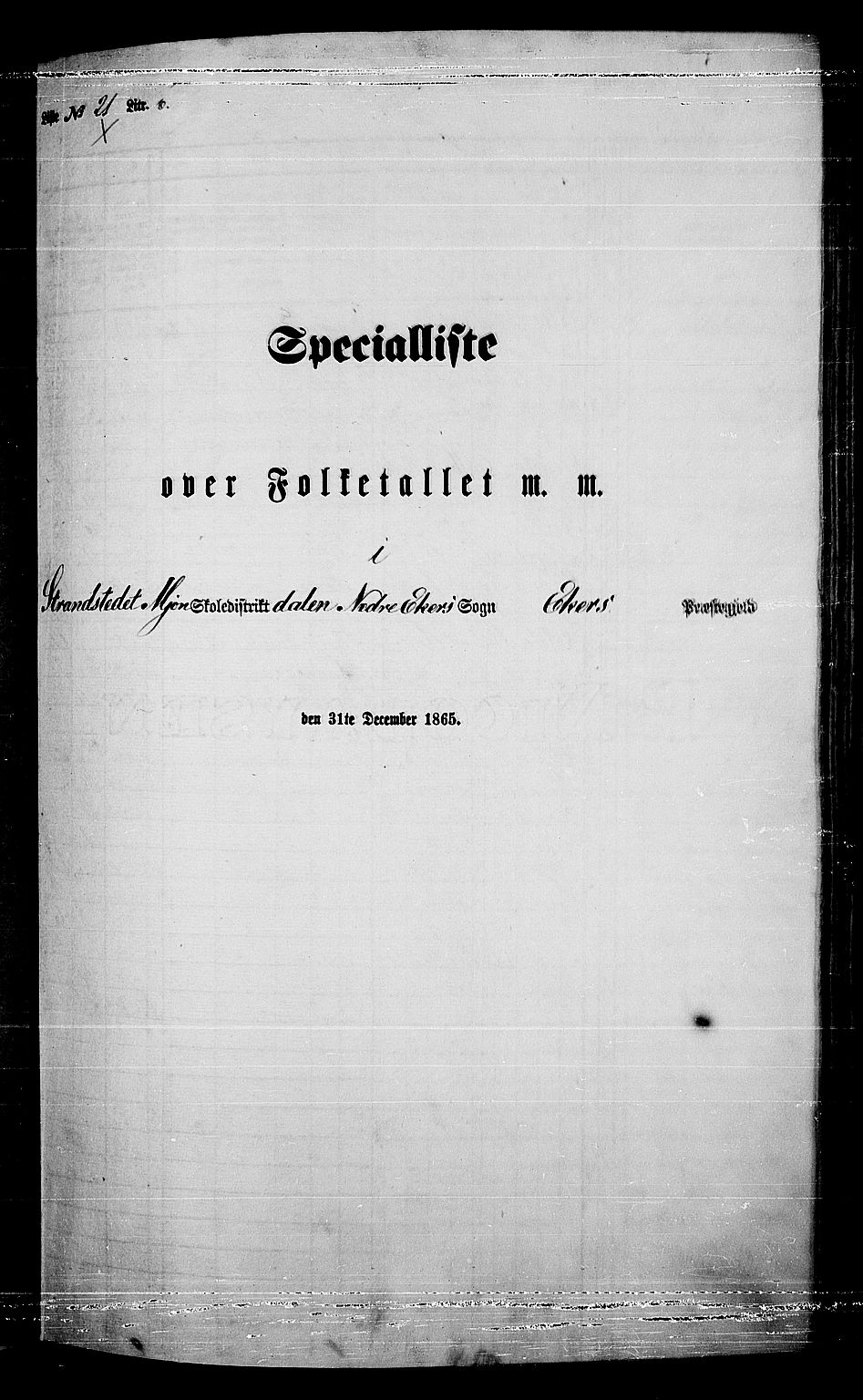 RA, Folketelling 1865 for 0624P Eiker prestegjeld, 1865, s. 403