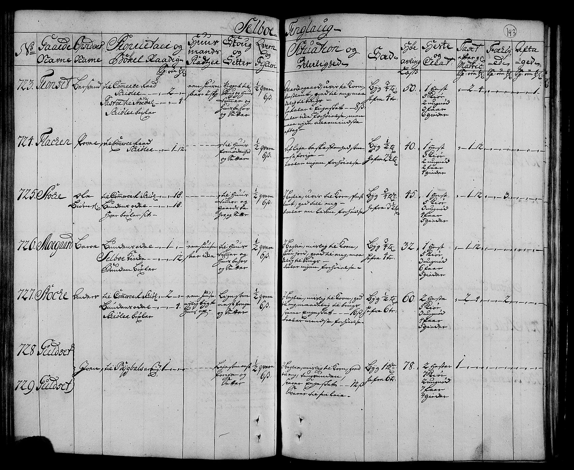 Rentekammeret inntil 1814, Realistisk ordnet avdeling, AV/RA-EA-4070/N/Nb/Nbf/L0160: Strinda og Selbu eksaminasjonsprotokoll, 1723, s. 149