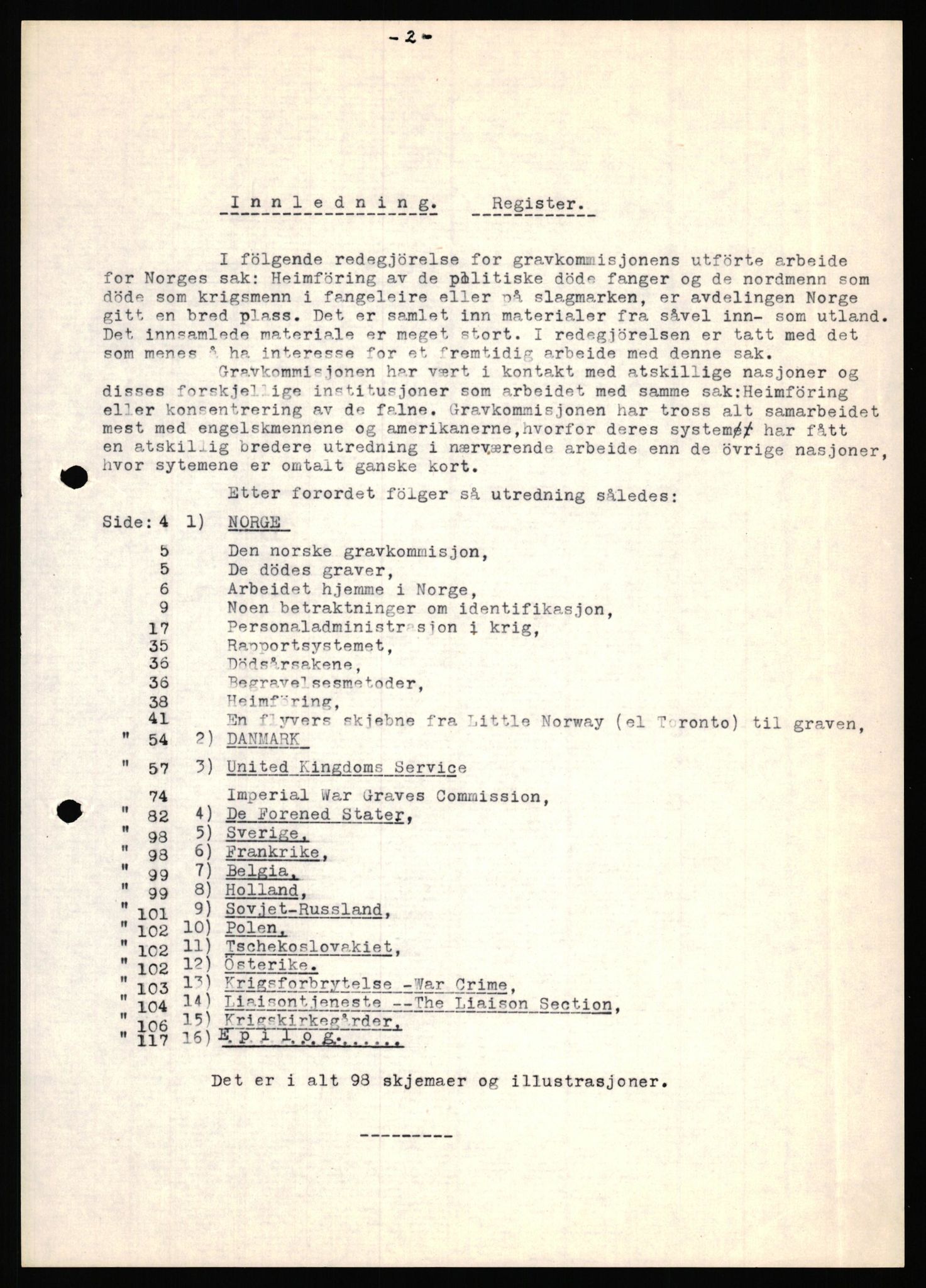 Krigsgravtjenesten, AV/RA-S-7020/D/Da/L0001: Administrasjon m.m., 1950-1966, s. 171