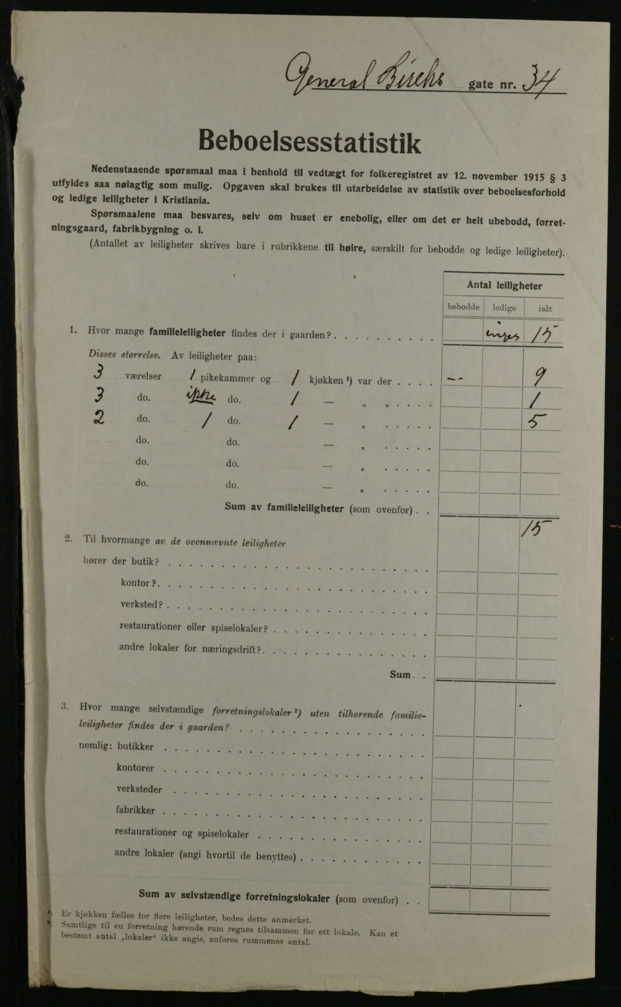 OBA, Kommunal folketelling 1.12.1923 for Kristiania, 1923, s. 32979