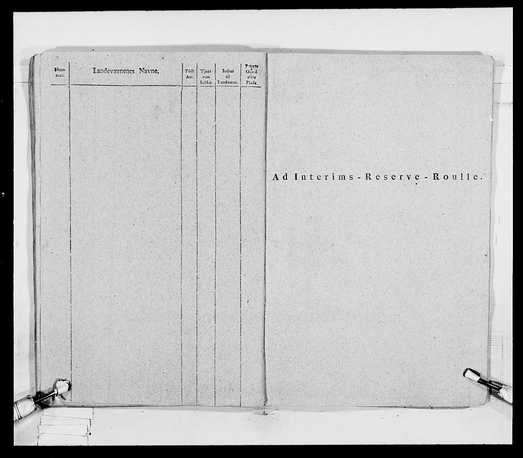 Generalitets- og kommissariatskollegiet, Det kongelige norske kommissariatskollegium, RA/EA-5420/E/Eh/L0027: Skiløperkompaniene, 1812-1832, s. 44