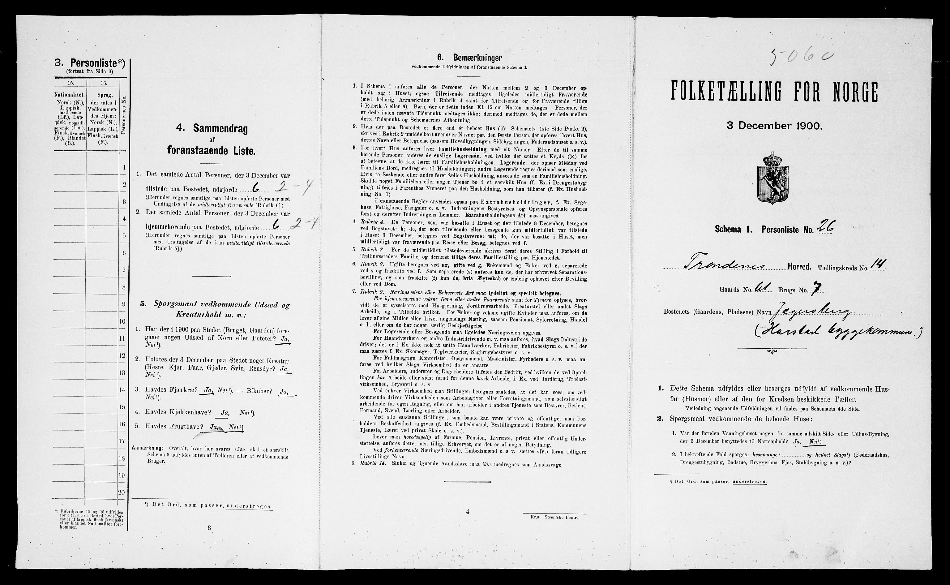 SATØ, Folketelling 1900 for 1914 Trondenes herred, 1900, s. 1639