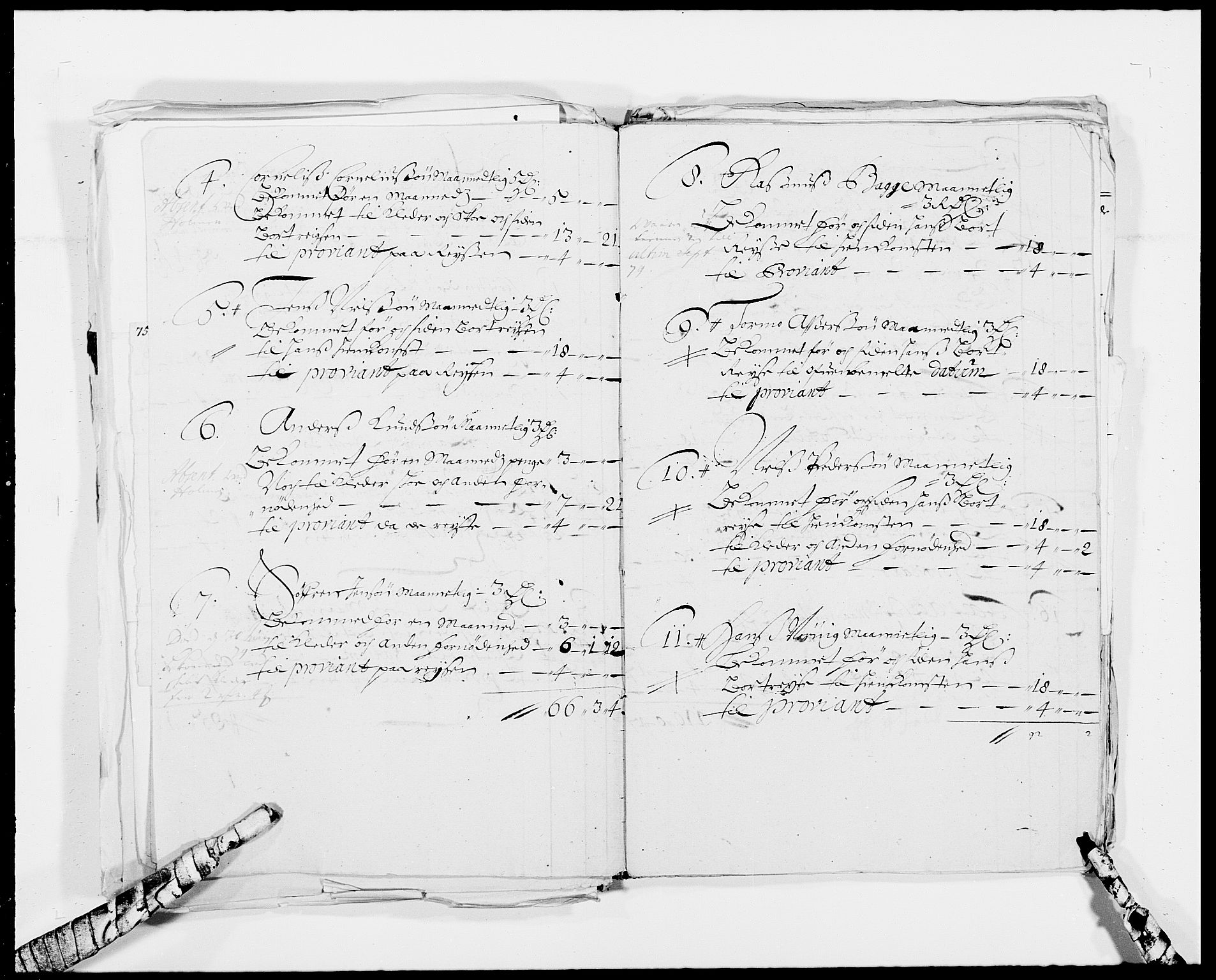 Rentekammeret inntil 1814, Reviderte regnskaper, Byregnskaper, AV/RA-EA-4066/R/Rj/L0193: [J3] Kontribusjonsregnskap (med Langesund, Brevik, Porsgrunn og Kragerø), 1663-1691, s. 469