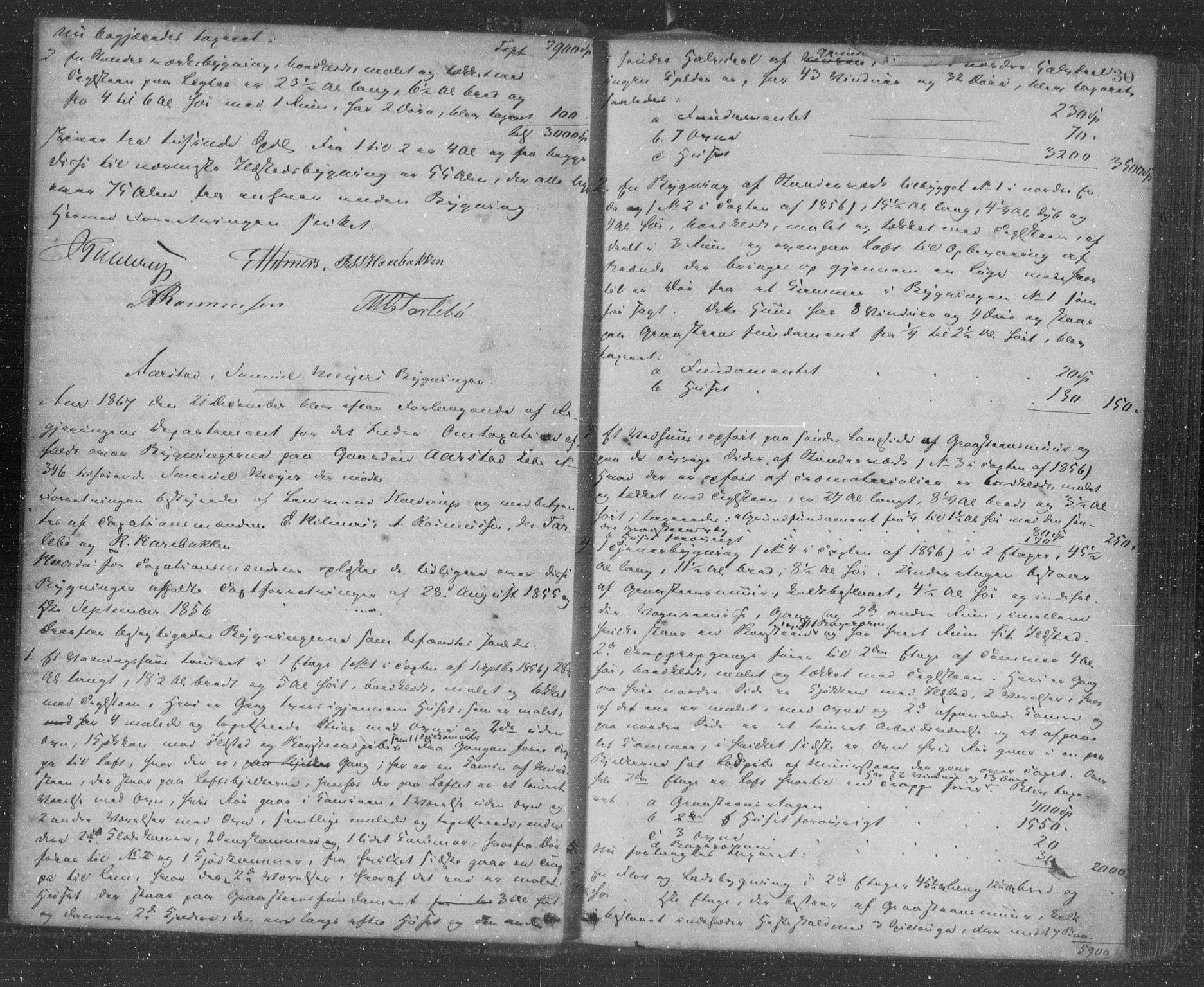 Lensmannen i Årstad, AV/SAB-A-36201/0012/L0004: Branntakstprotokoll, 1867-1872, s. 30