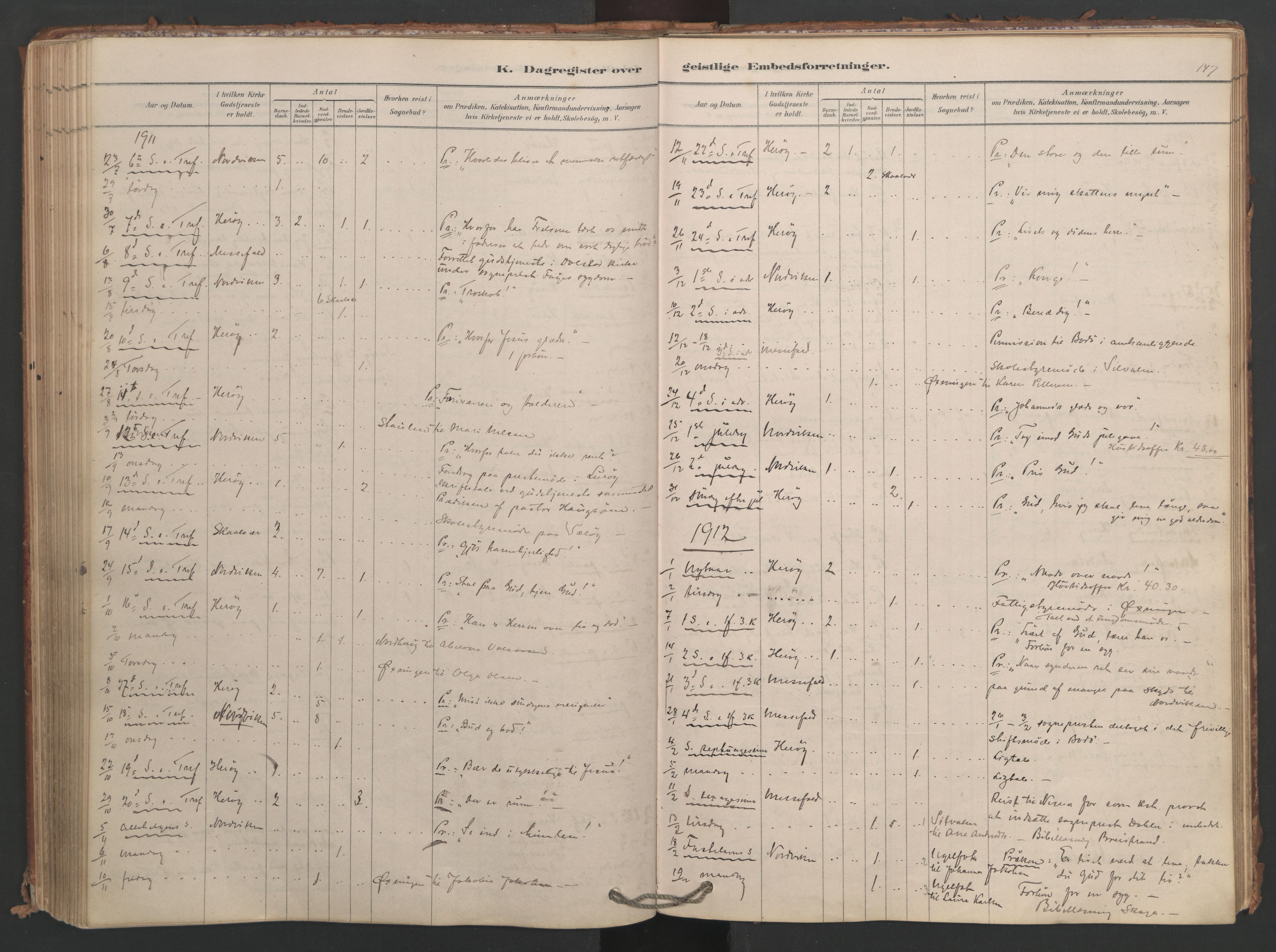 Ministerialprotokoller, klokkerbøker og fødselsregistre - Nordland, AV/SAT-A-1459/834/L0509: Ministerialbok nr. 834A07, 1878-1937, s. 147