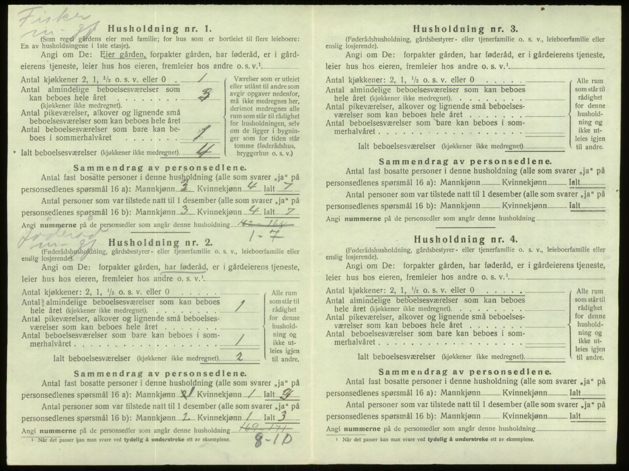 SAB, Folketelling 1920 for 1442 Davik herred, 1920, s. 781