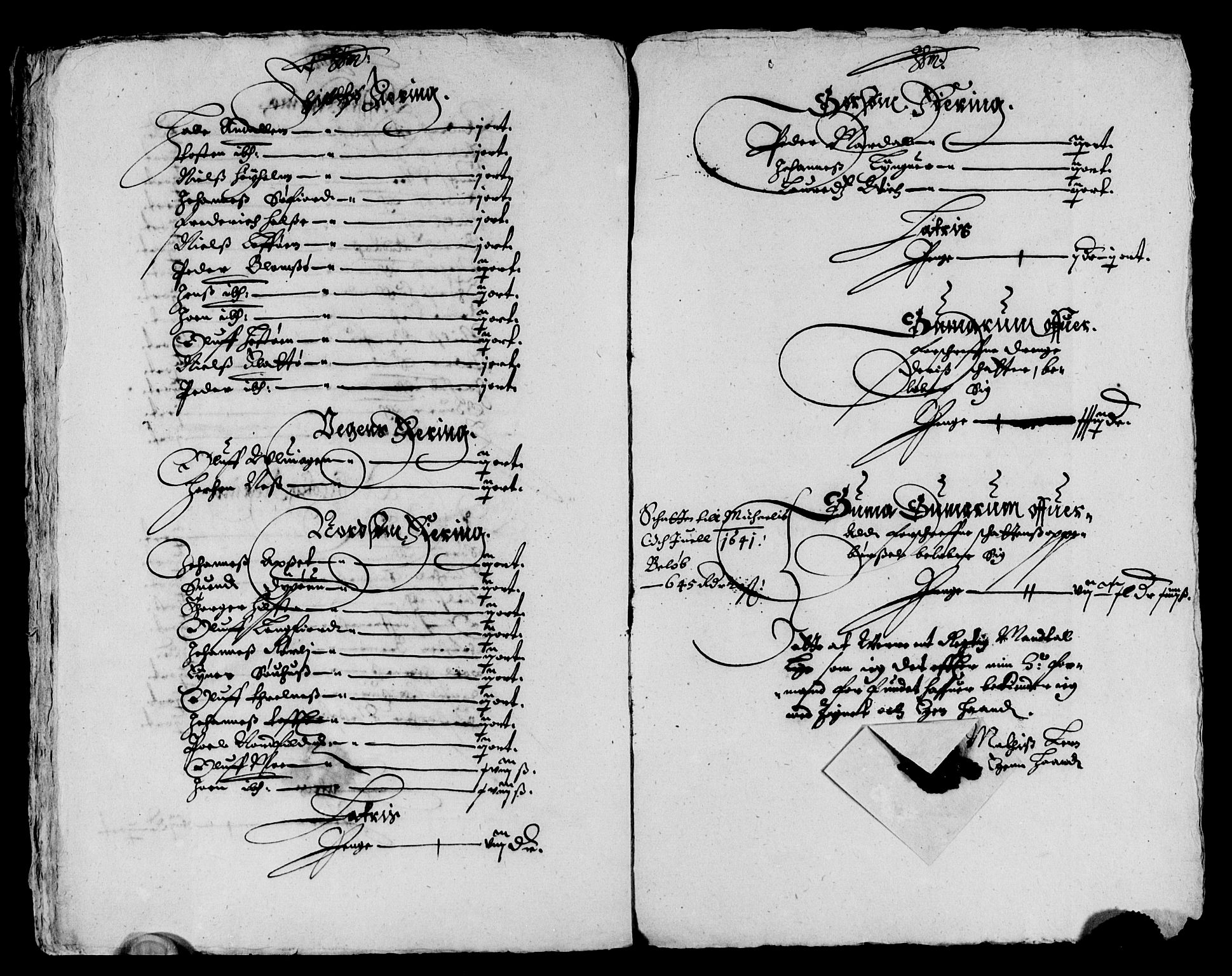 Rentekammeret inntil 1814, Reviderte regnskaper, Lensregnskaper, AV/RA-EA-5023/R/Rb/Rbz/L0032: Nordlandenes len, 1640-1644