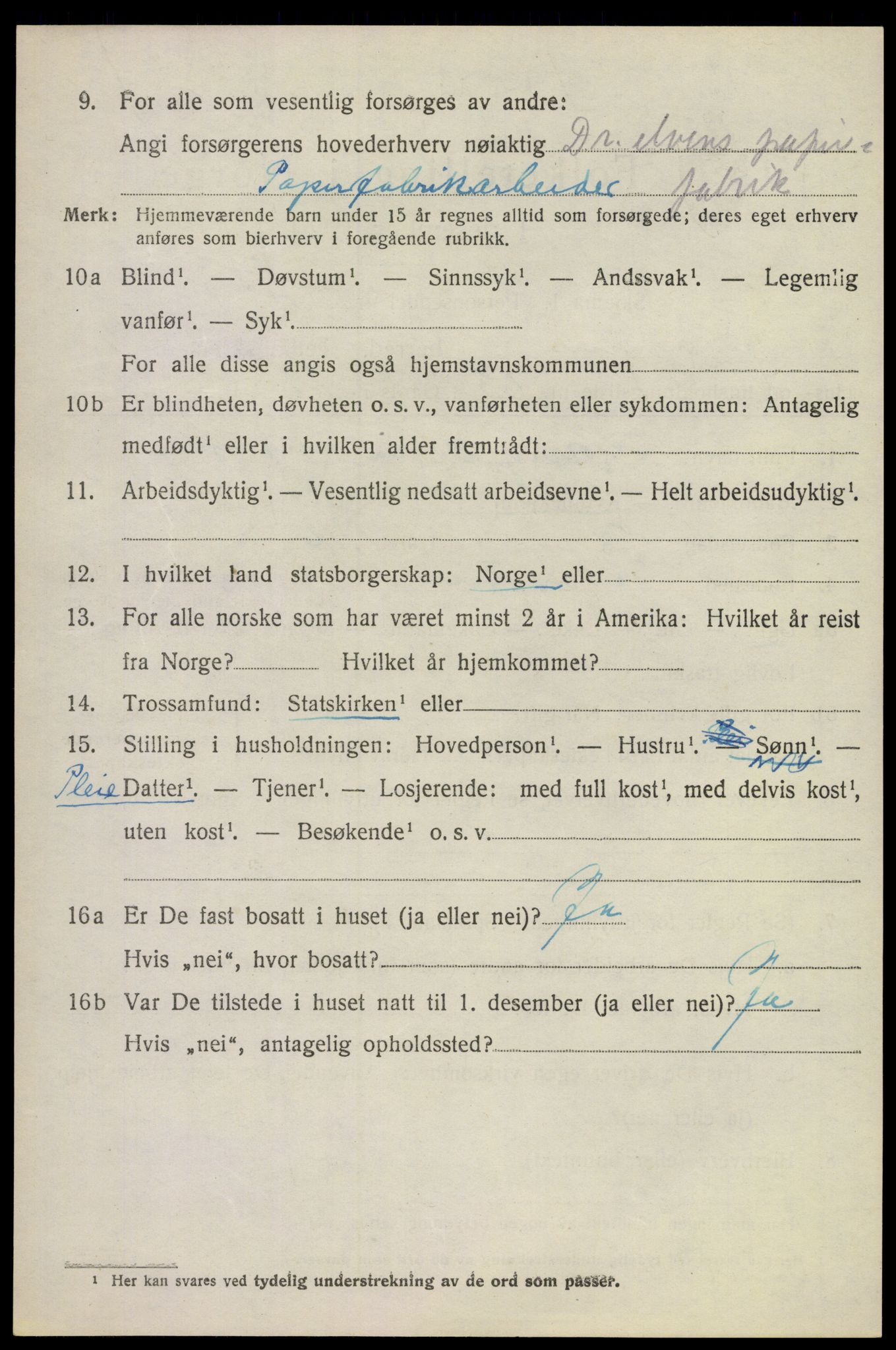 SAKO, Folketelling 1920 for 0623 Modum herred, 1920, s. 5942