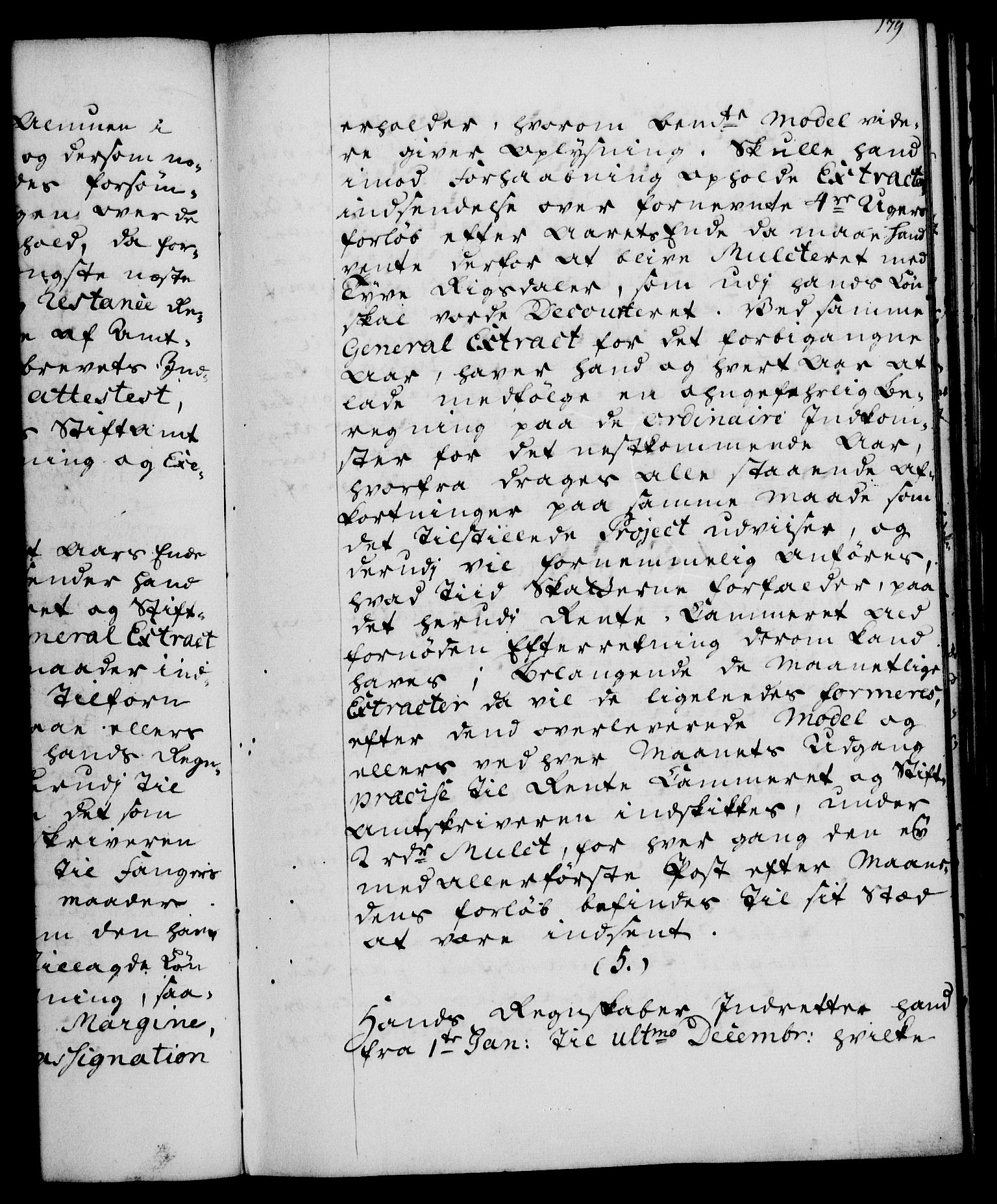 Rentekammeret, Kammerkanselliet, RA/EA-3111/G/Gg/Ggi/L0003: Norsk instruksjonsprotokoll med register (merket RK 53.36), 1751-1775, s. 179