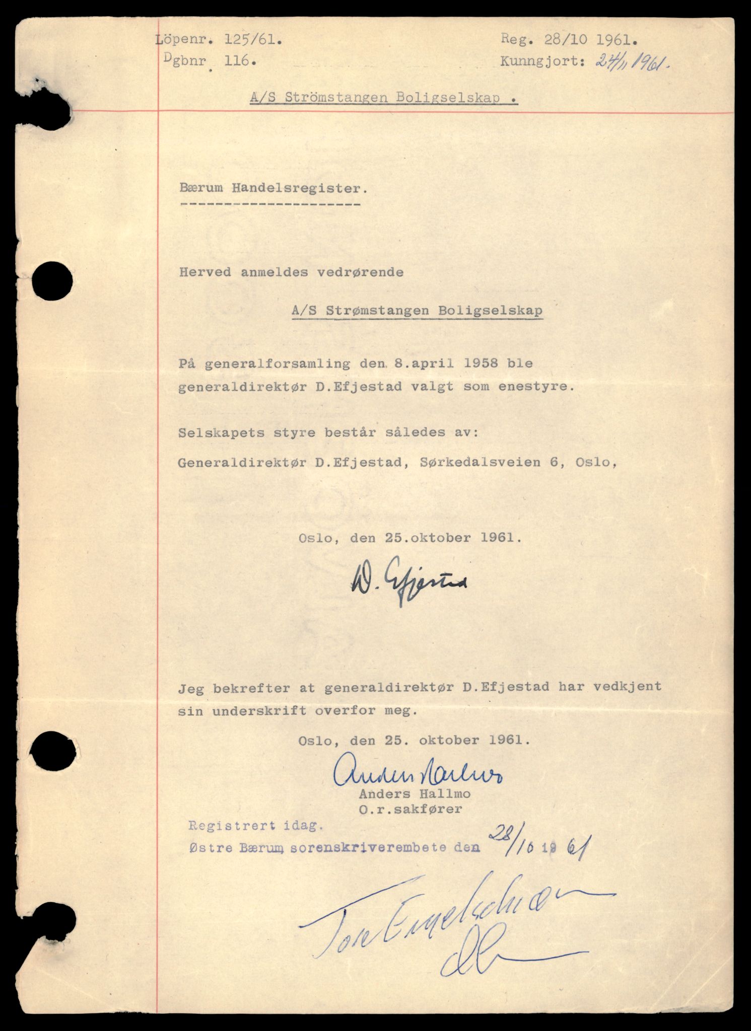 Asker og Bærum tingrett, AV/SAT-A-10379/K/Ka/Kab/L0031: Aksjeselskap i Bærum, Strø - Typ, 1944-1989, s. 3