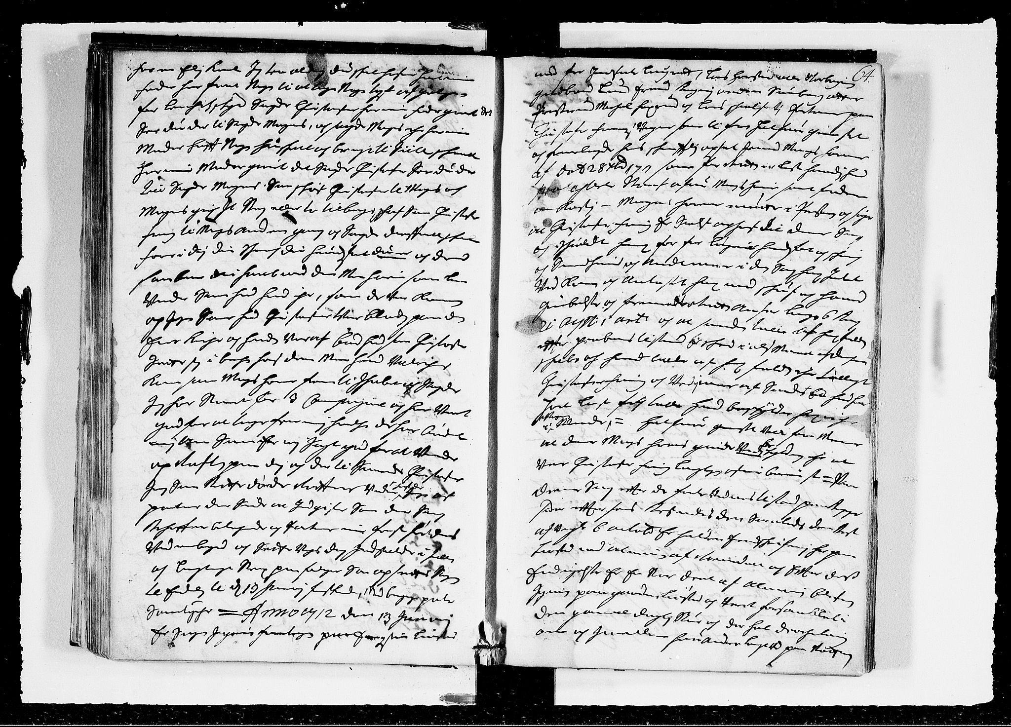 Hedemarken sorenskriveri, AV/SAH-TING-034/G/Gb/L0037: Tingbok, 1711, s. 63b-64a