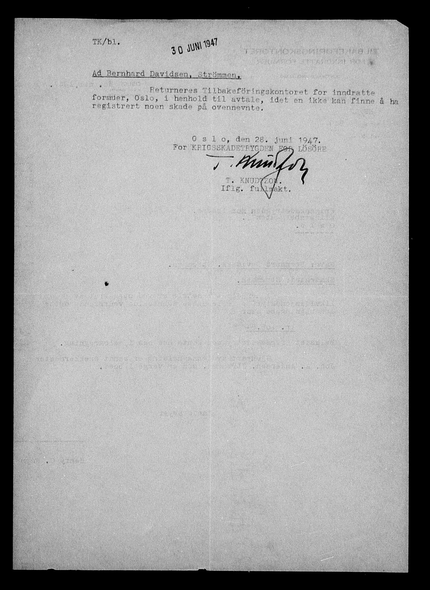 Justisdepartementet, Tilbakeføringskontoret for inndratte formuer, AV/RA-S-1564/H/Hc/Hcc/L0929: --, 1945-1947, s. 675