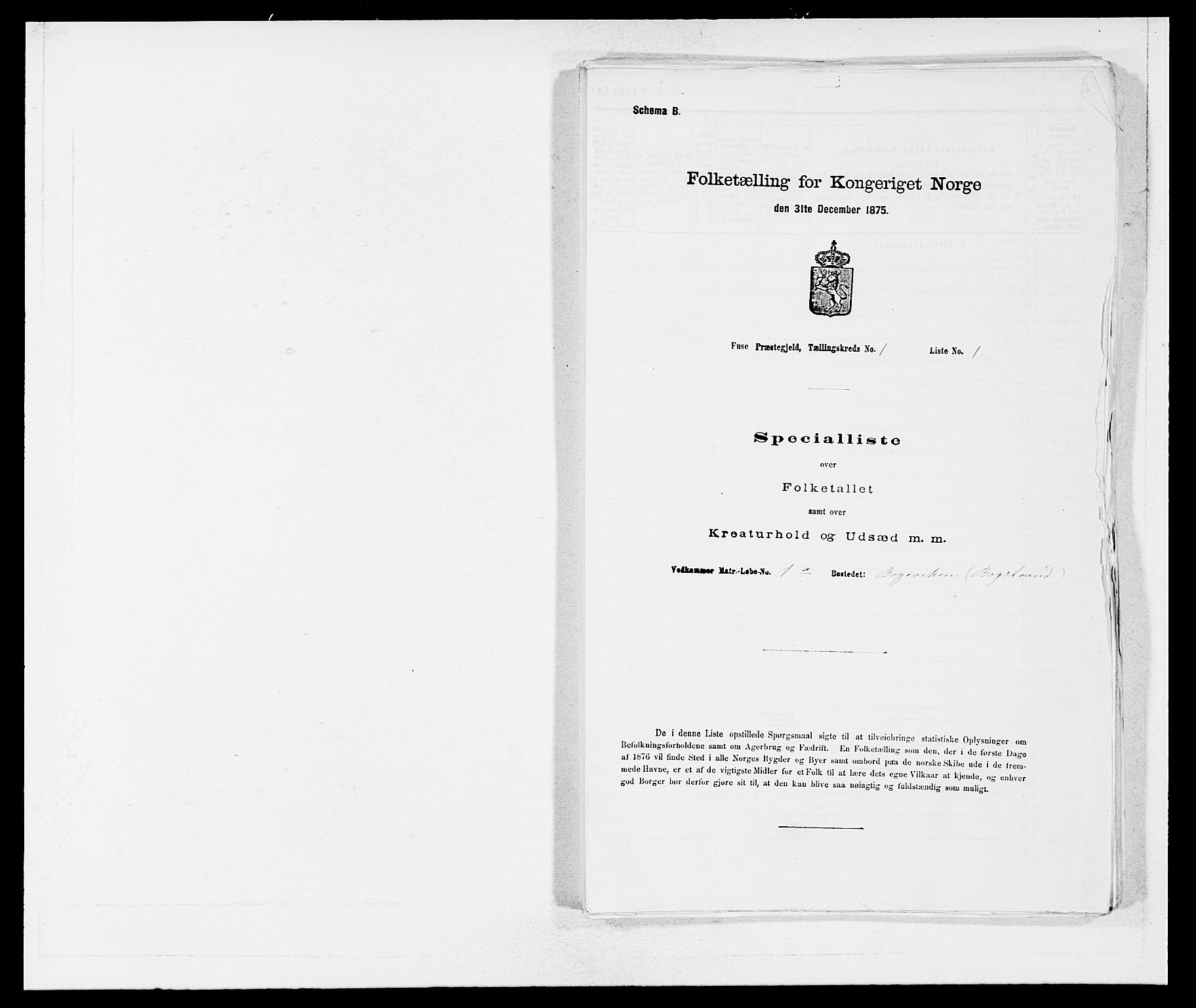 SAB, Folketelling 1875 for 1241P Fusa prestegjeld, 1875, s. 31