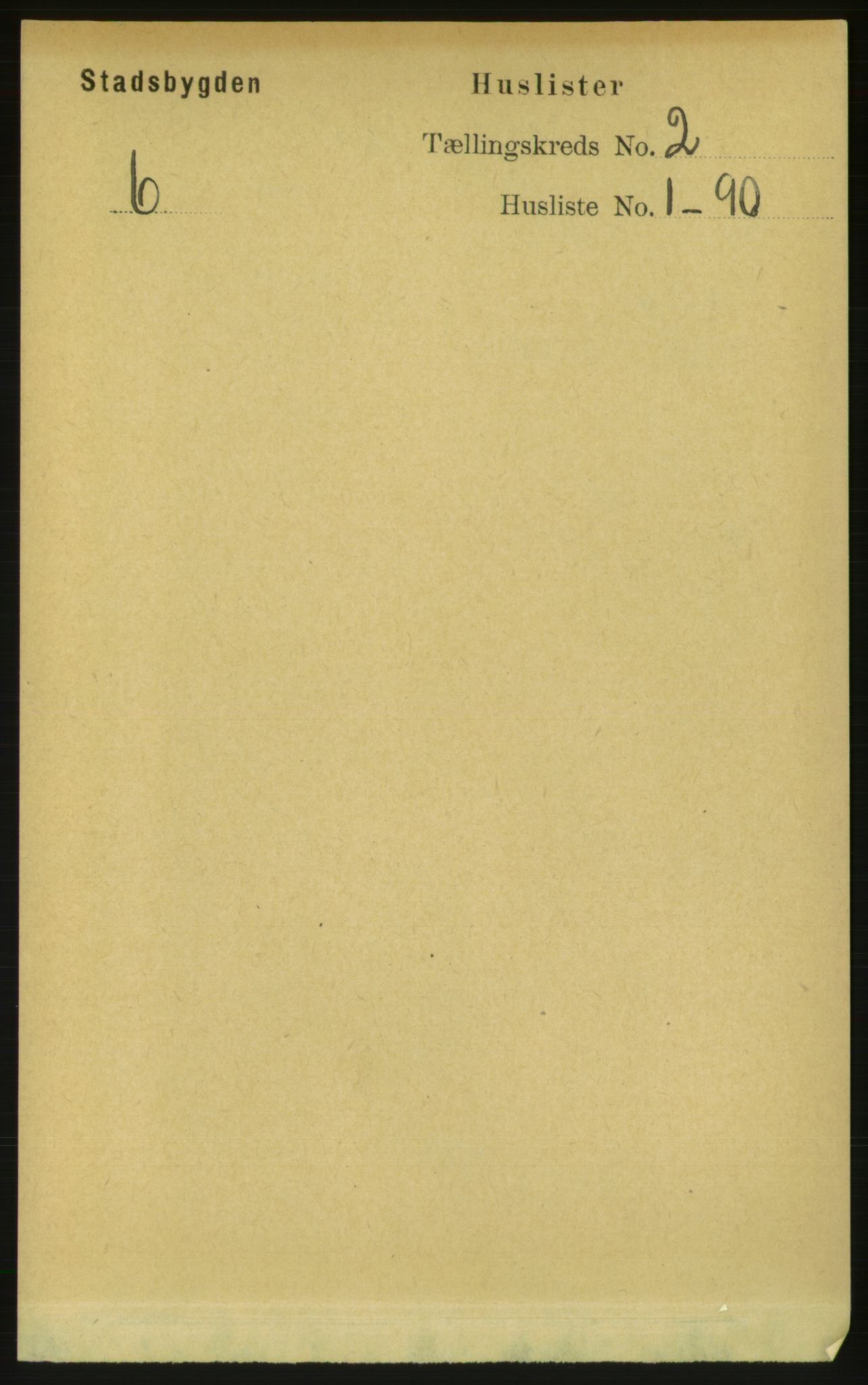 RA, Folketelling 1891 for 1625 Stadsbygd herred, 1891, s. 685