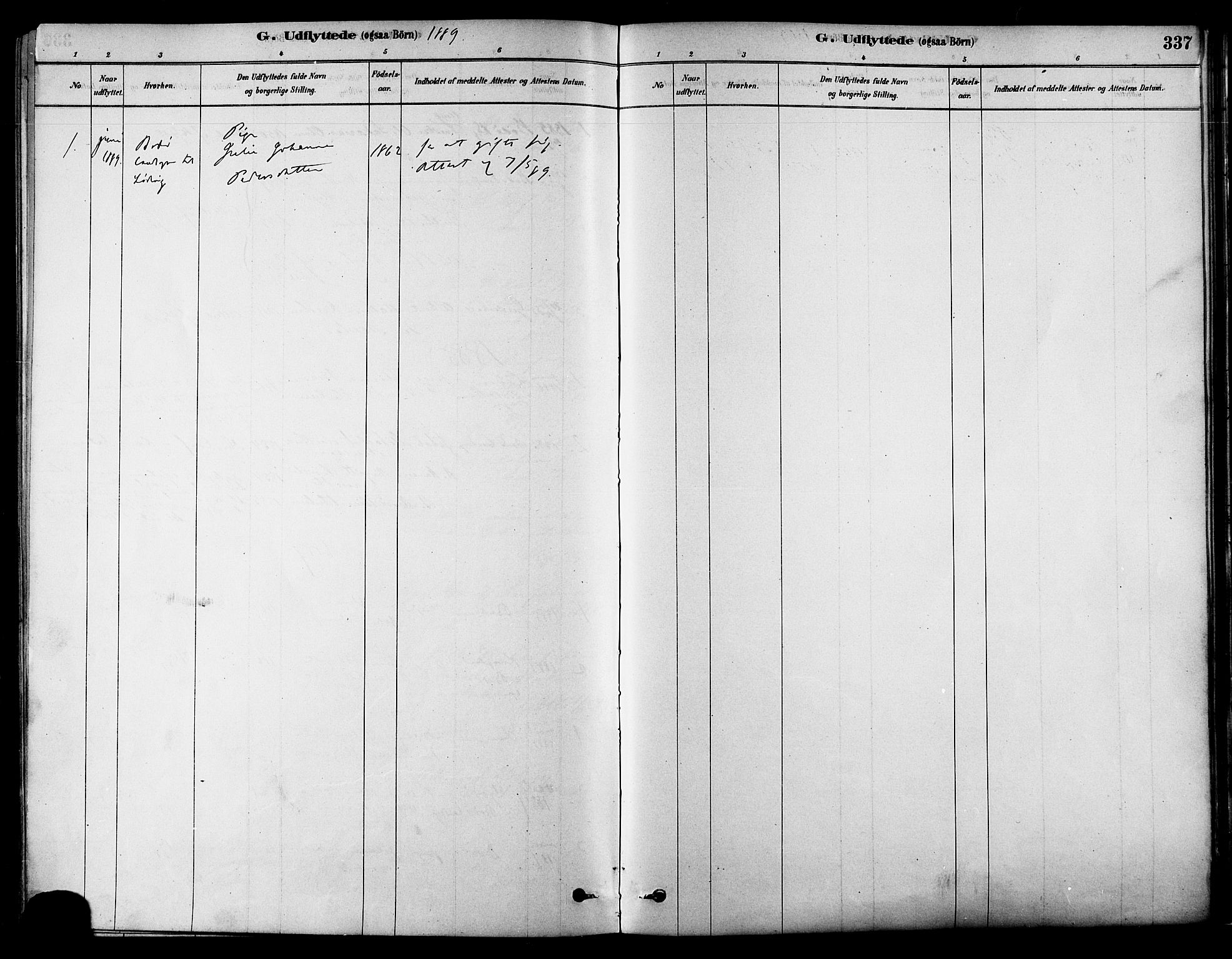 Ministerialprotokoller, klokkerbøker og fødselsregistre - Nordland, SAT/A-1459/852/L0740: Ministerialbok nr. 852A10, 1878-1894, s. 337