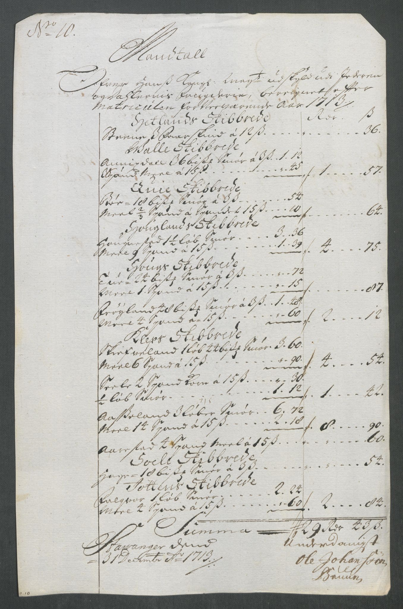 Rentekammeret inntil 1814, Reviderte regnskaper, Fogderegnskap, AV/RA-EA-4092/R46/L2738: Fogderegnskap Jæren og Dalane, 1713-1714, s. 47