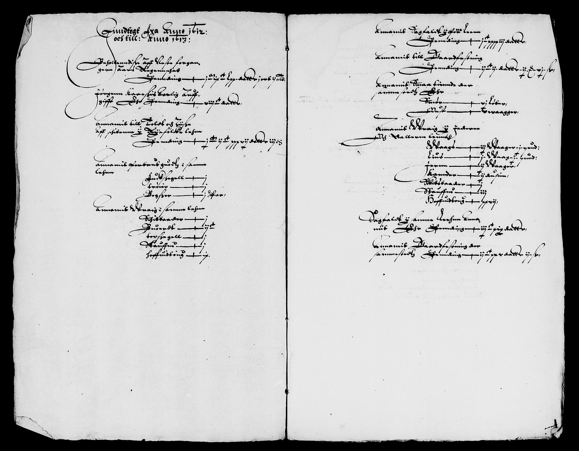 Rentekammeret inntil 1814, Reviderte regnskaper, Lensregnskaper, RA/EA-5023/R/Rb/Rbs/L0003: Stavanger len, 1610-1613