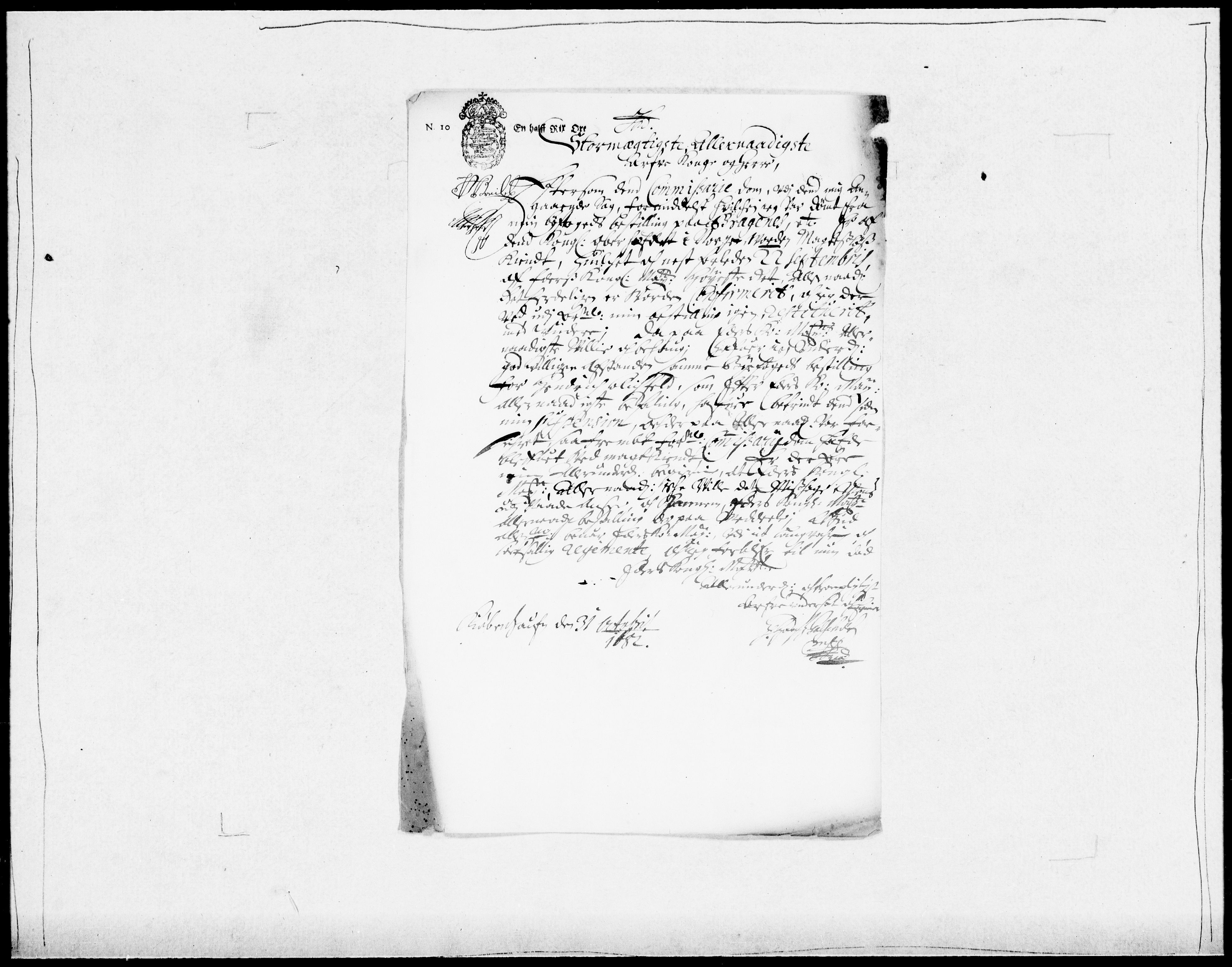 Danske Kanselli 1572-1799, AV/RA-EA-3023/F/Fc/Fcc/Fcca/L0035: Norske innlegg 1572-1799, 1682-1683, s. 120