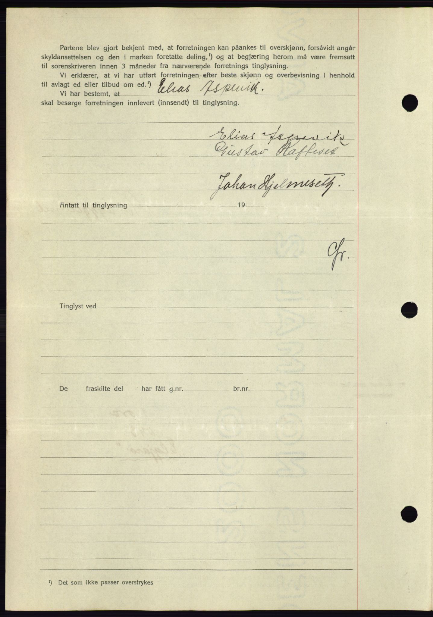 Søre Sunnmøre sorenskriveri, AV/SAT-A-4122/1/2/2C/L0063: Pantebok nr. 57, 1937-1937, Dagboknr: 772/1937