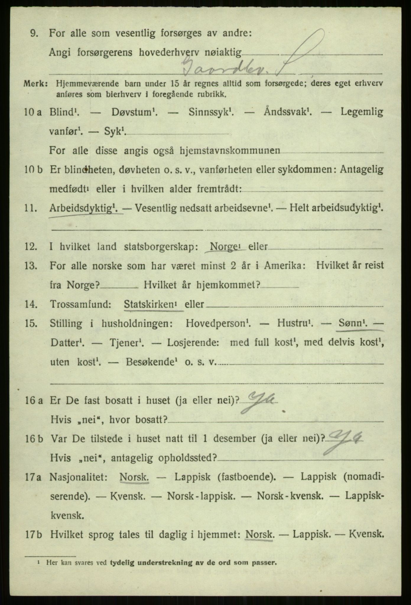 SATØ, Folketelling 1920 for 1934 Tromsøysund herred, 1920, s. 4937
