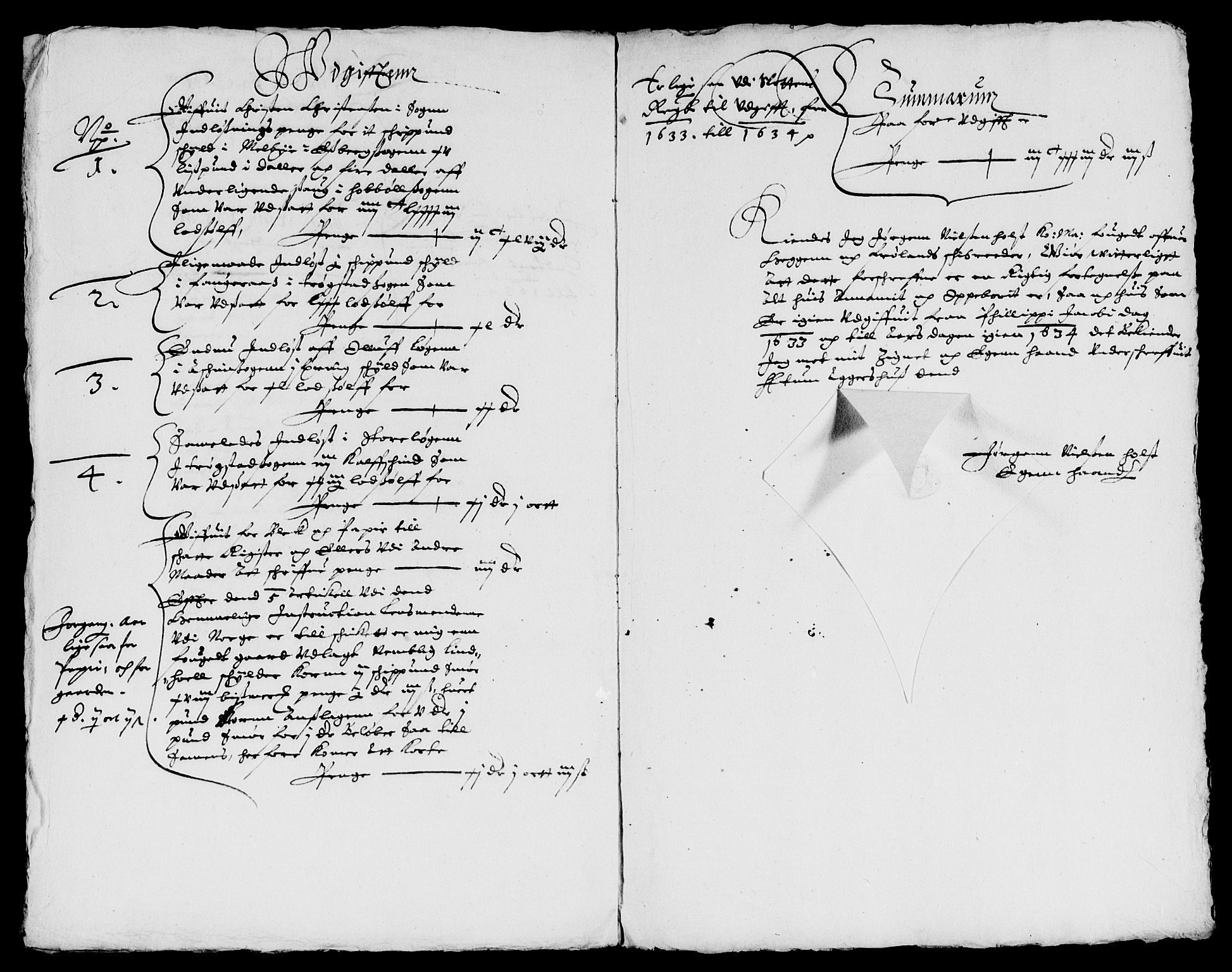 Rentekammeret inntil 1814, Reviderte regnskaper, Lensregnskaper, AV/RA-EA-5023/R/Rb/Rba/L0113: Akershus len, 1631-1634