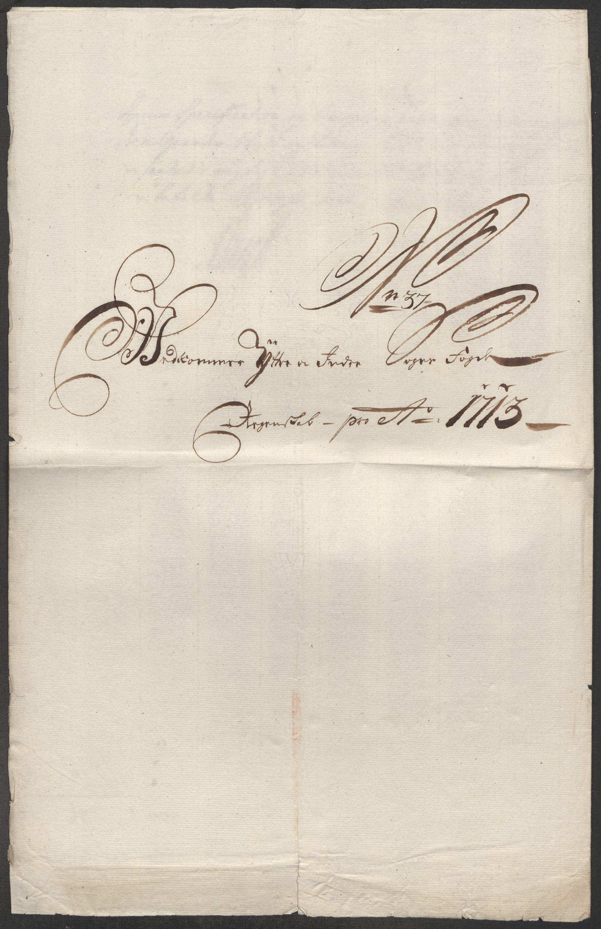 Rentekammeret inntil 1814, Reviderte regnskaper, Fogderegnskap, RA/EA-4092/R52/L3319: Fogderegnskap Sogn, 1713-1714, s. 343