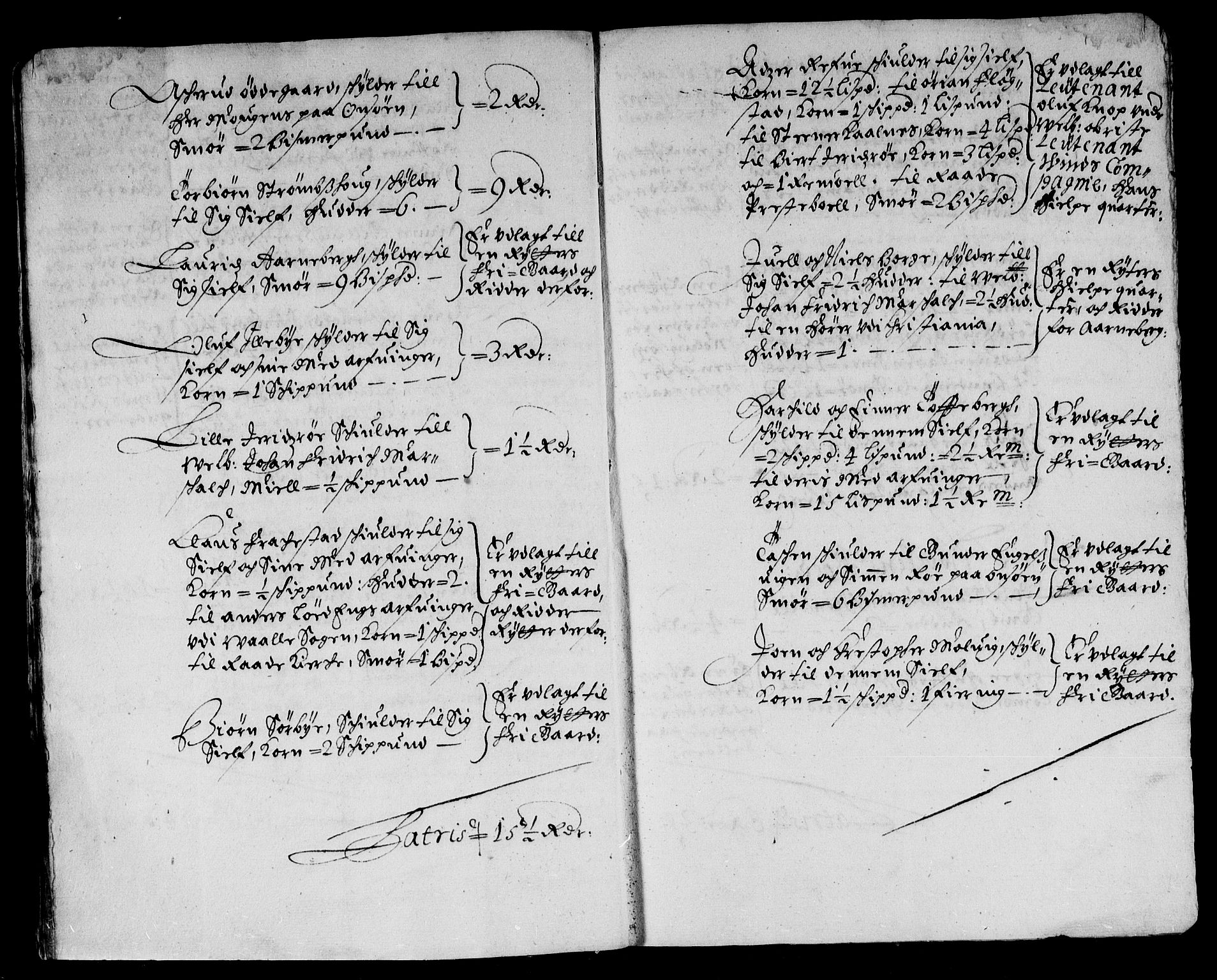Rentekammeret inntil 1814, Reviderte regnskaper, Stiftamtstueregnskaper, Landkommissariatet på Akershus og Akershus stiftamt, AV/RA-EA-5869/R/Rb/L0084: Akershus stiftamt, 1672