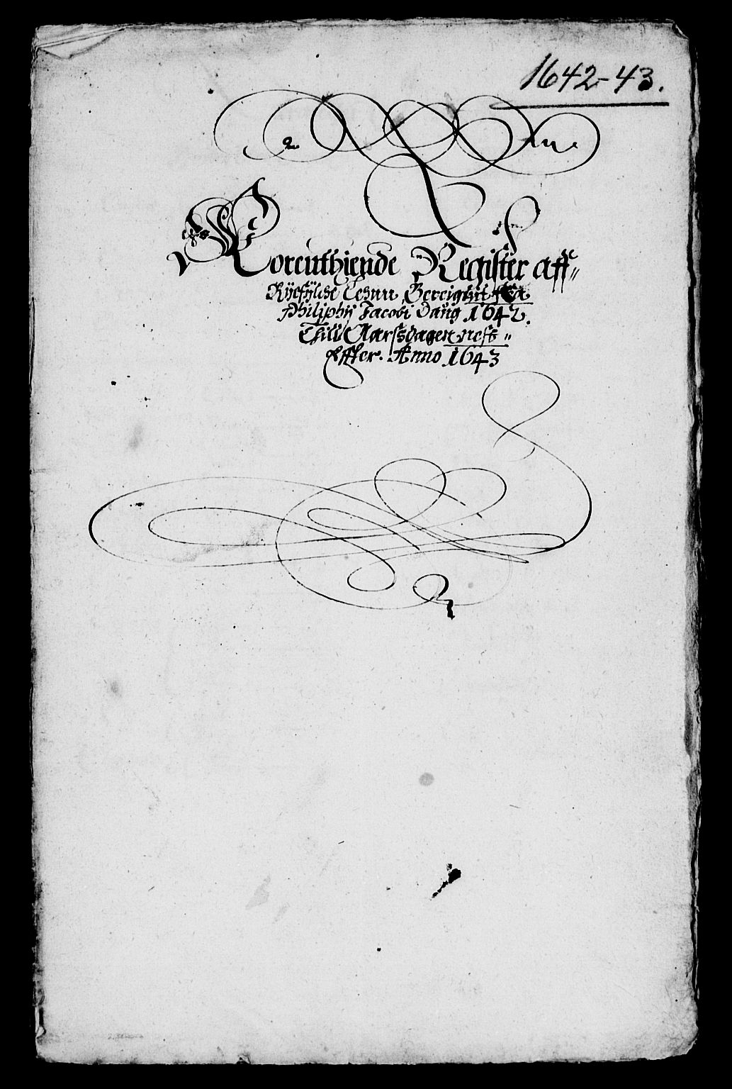 Rentekammeret inntil 1814, Reviderte regnskaper, Lensregnskaper, RA/EA-5023/R/Rb/Rbs/L0026: Stavanger len, 1641-1643