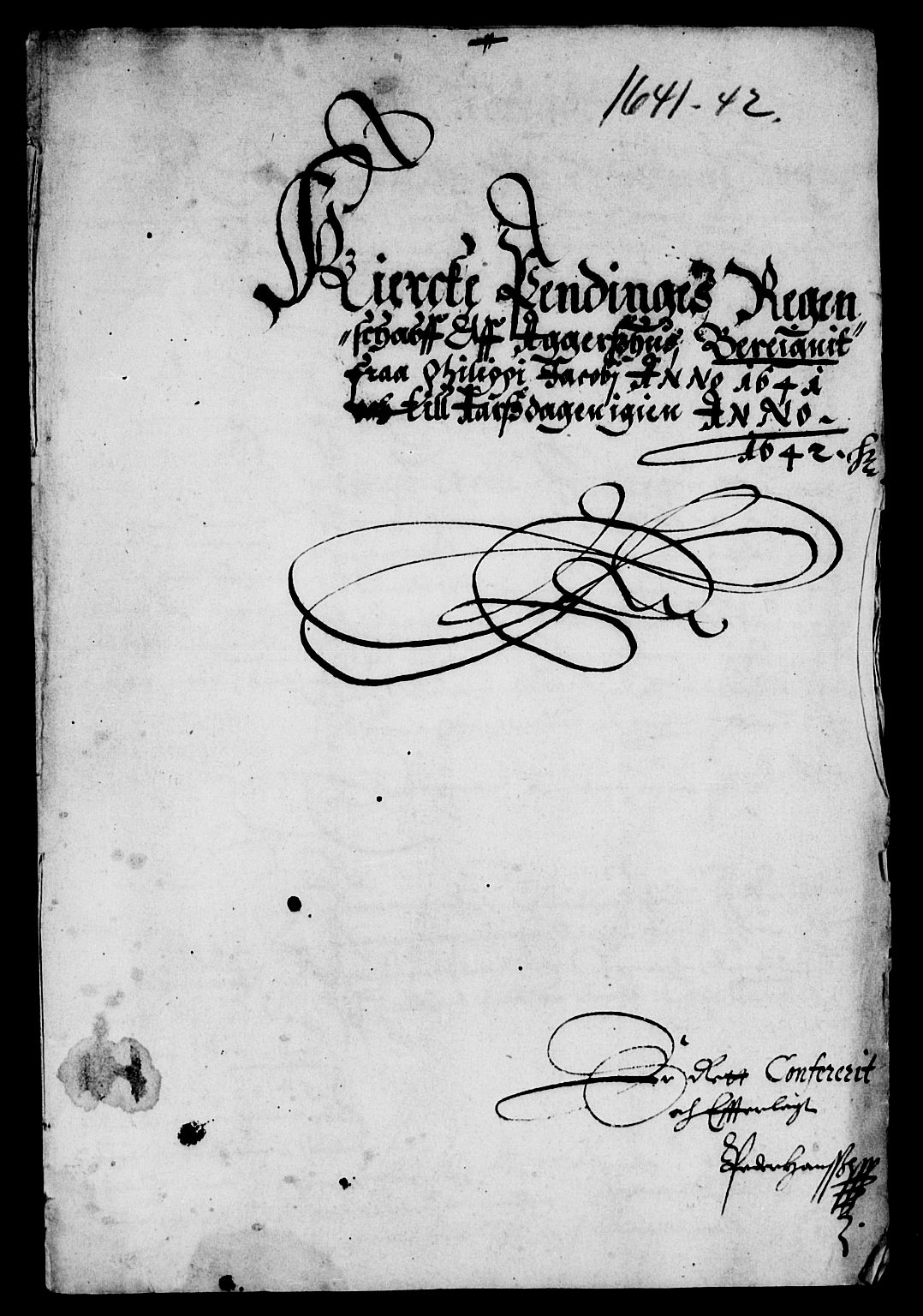 Rentekammeret inntil 1814, Reviderte regnskaper, Lensregnskaper, AV/RA-EA-5023/R/Rb/Rba/L0163: Akershus len, 1629-1642