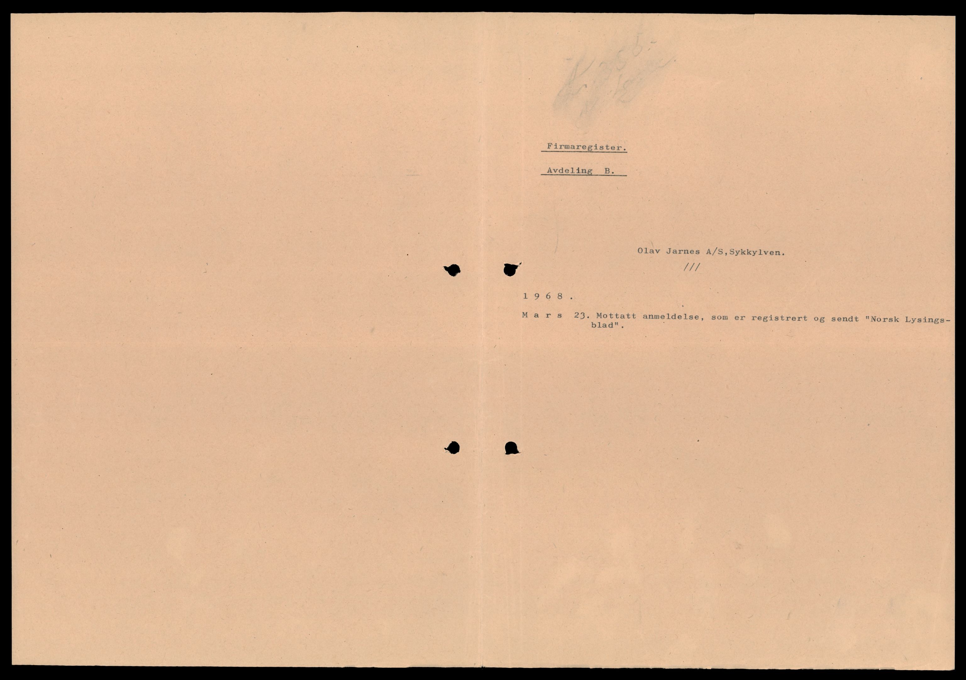 Nordre Sunnmøre sorenskriveri, AV/SAT-A-0006/2/J/Jd/Jdb/L0018: Bilag. Aksjeselskap, J-L, 1944-1990, s. 7