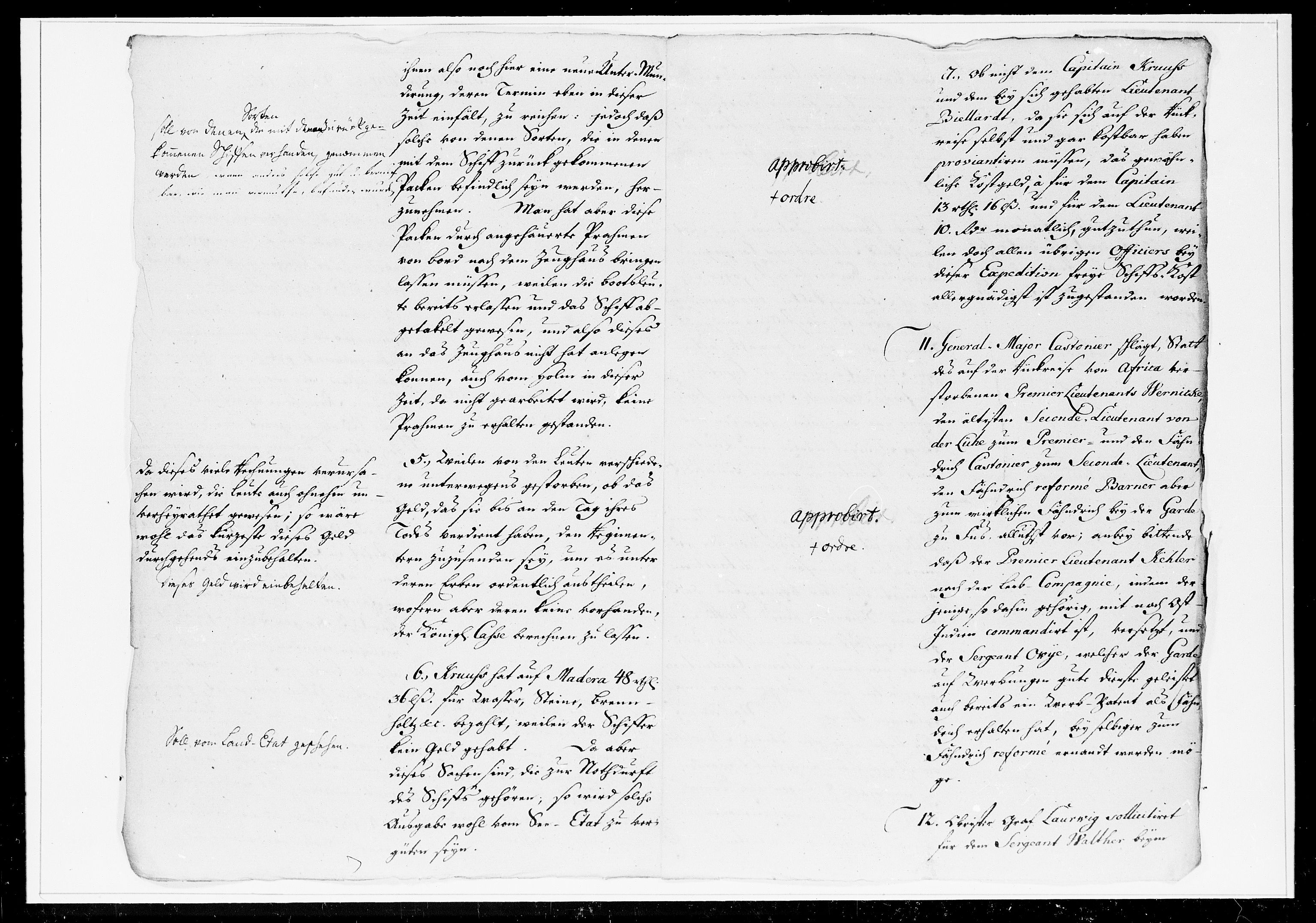 Krigskollegiet, Krigskancelliet, DRA/A-0006/-/1233-1240: Refererede sager, 1752, s. 10