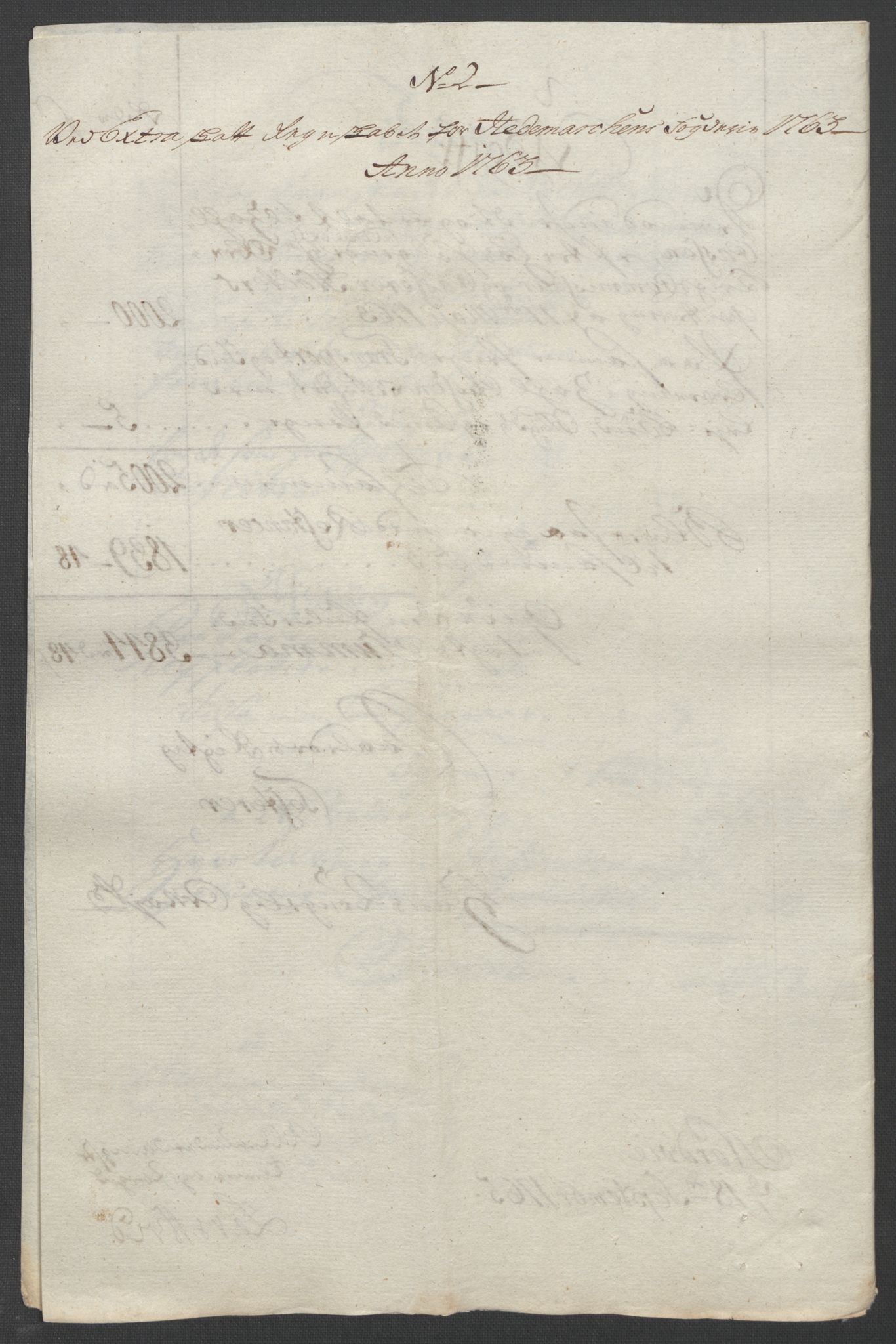 Rentekammeret inntil 1814, Reviderte regnskaper, Fogderegnskap, RA/EA-4092/R16/L1147: Ekstraskatten Hedmark, 1763-1764, s. 25