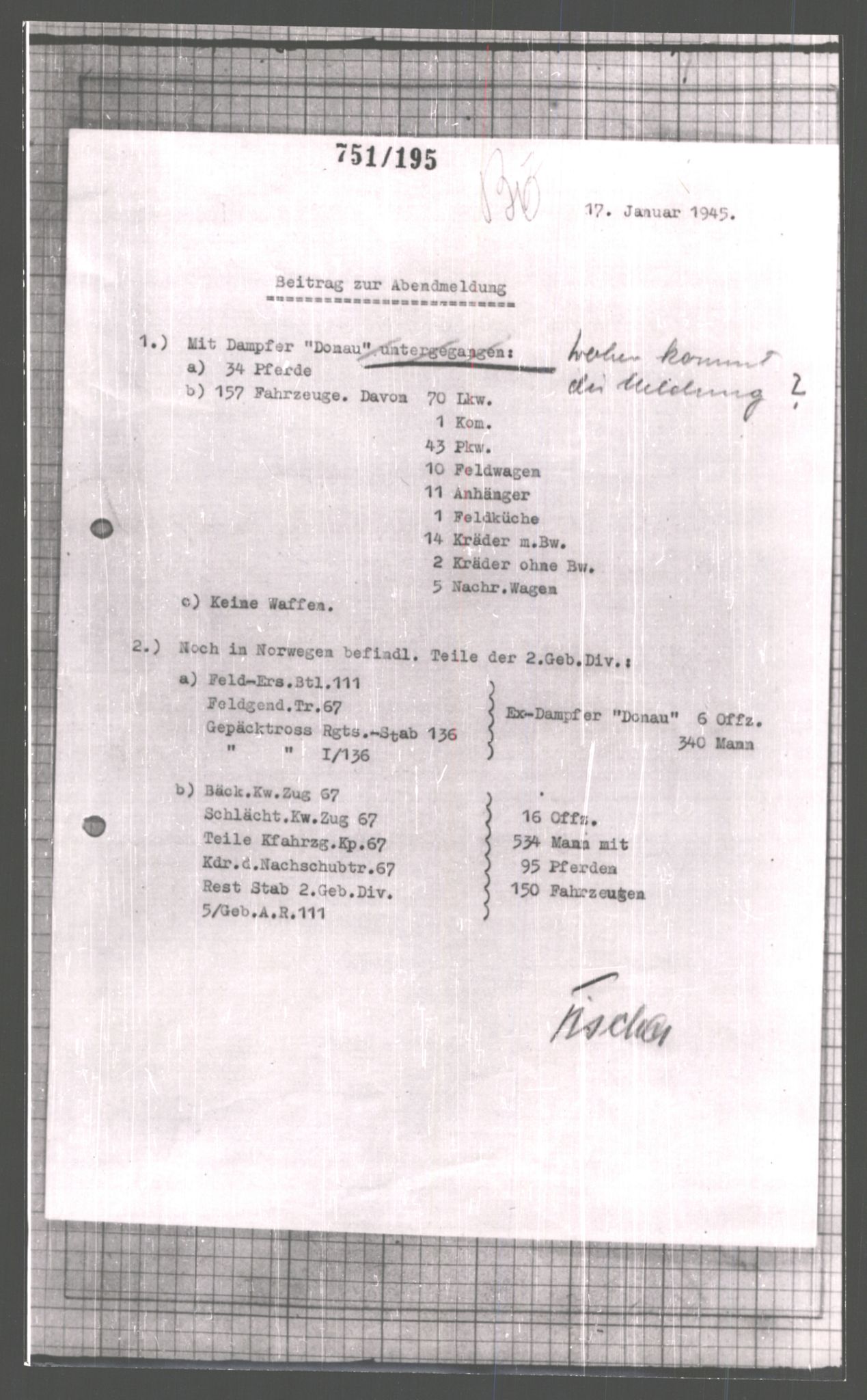 Forsvarets Overkommando. 2 kontor. Arkiv 11.4. Spredte tyske arkivsaker, AV/RA-RAFA-7031/D/Dar/Dara/L0006: Krigsdagbøker for 20. Gebirgs-Armee-Oberkommando (AOK 20), 1945, s. 591