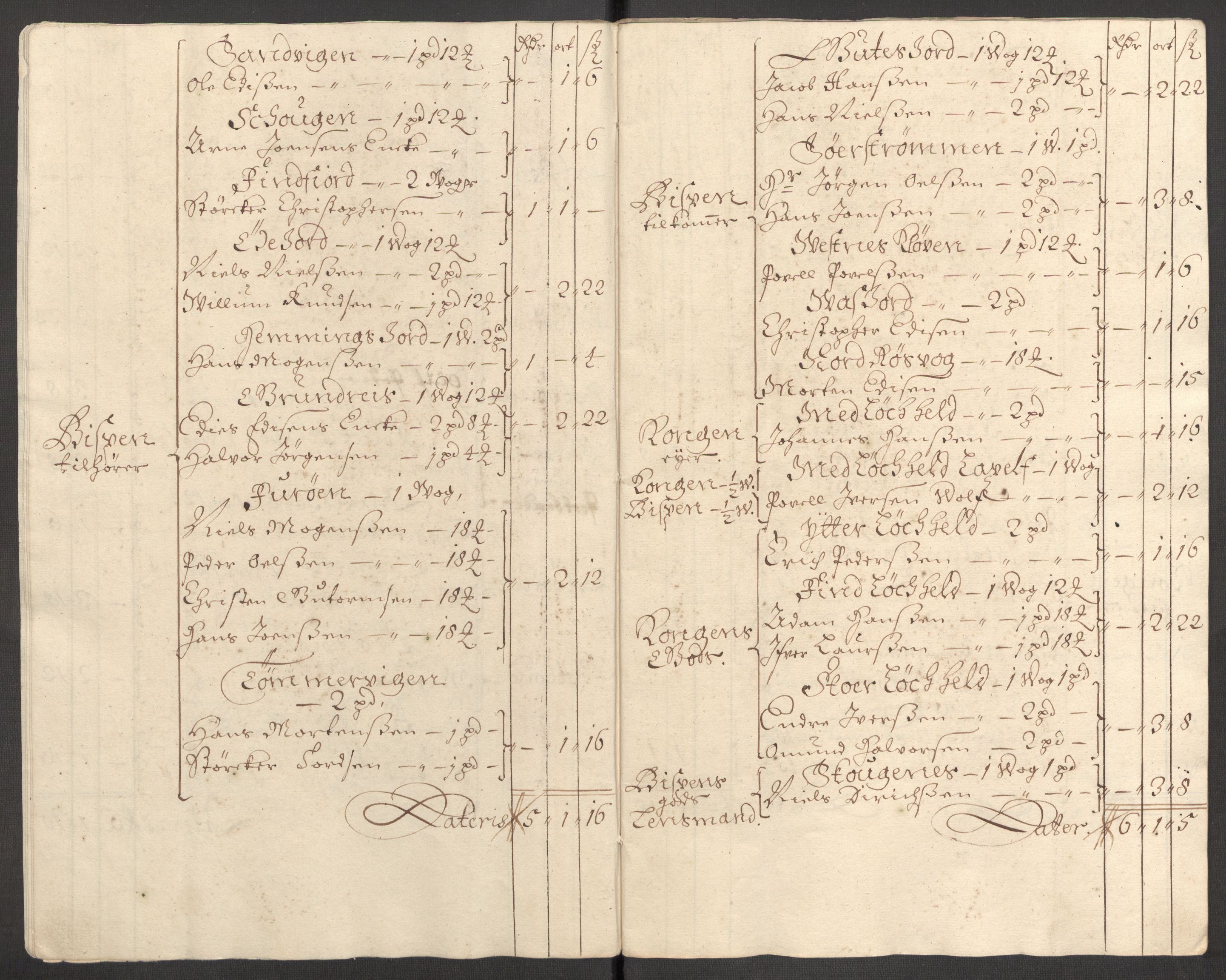 Rentekammeret inntil 1814, Reviderte regnskaper, Fogderegnskap, AV/RA-EA-4092/R68/L4756: Fogderegnskap Senja og Troms, 1705-1707, s. 101